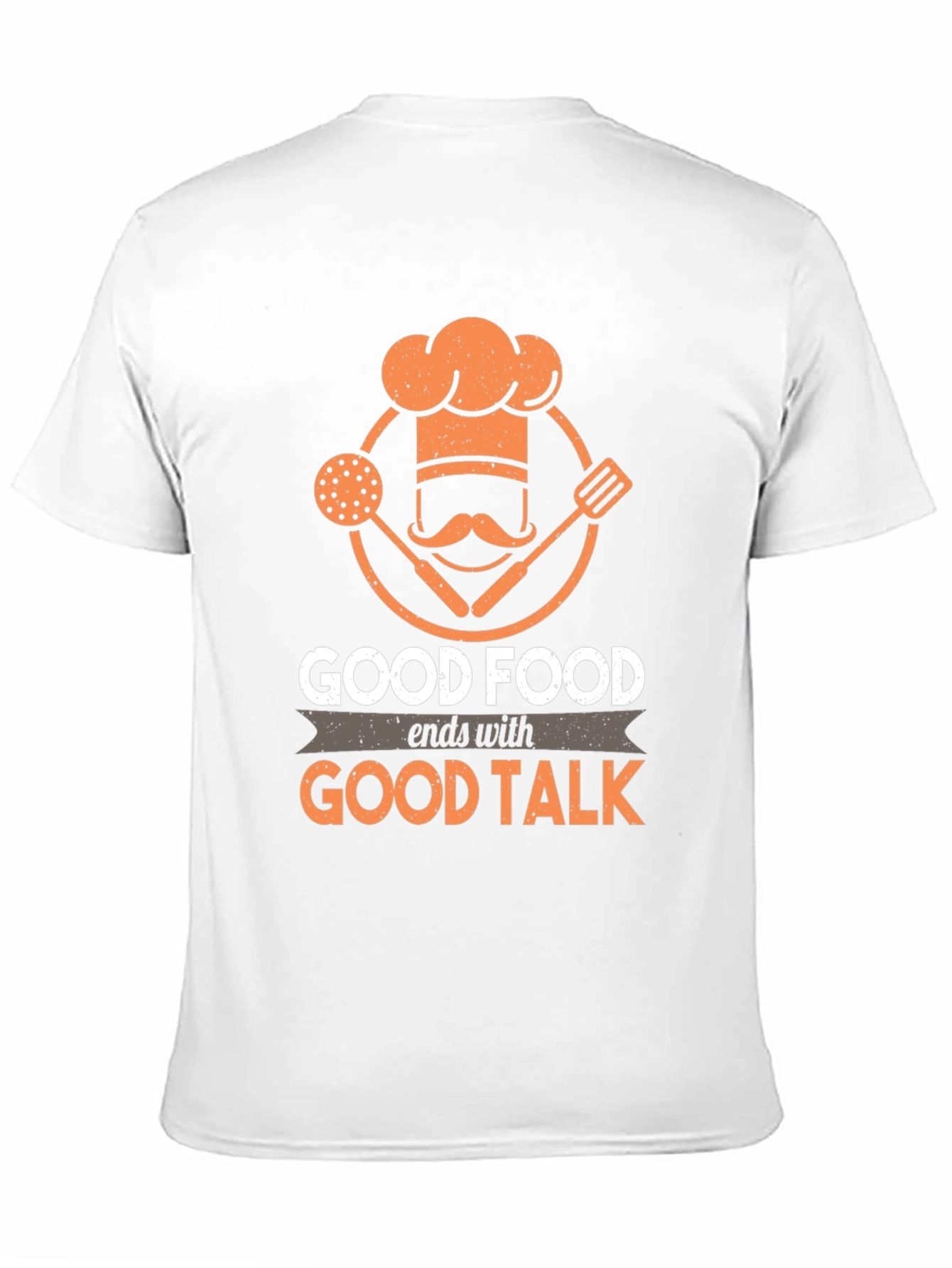 Good Food Good Talk Chef Graphic Tee
