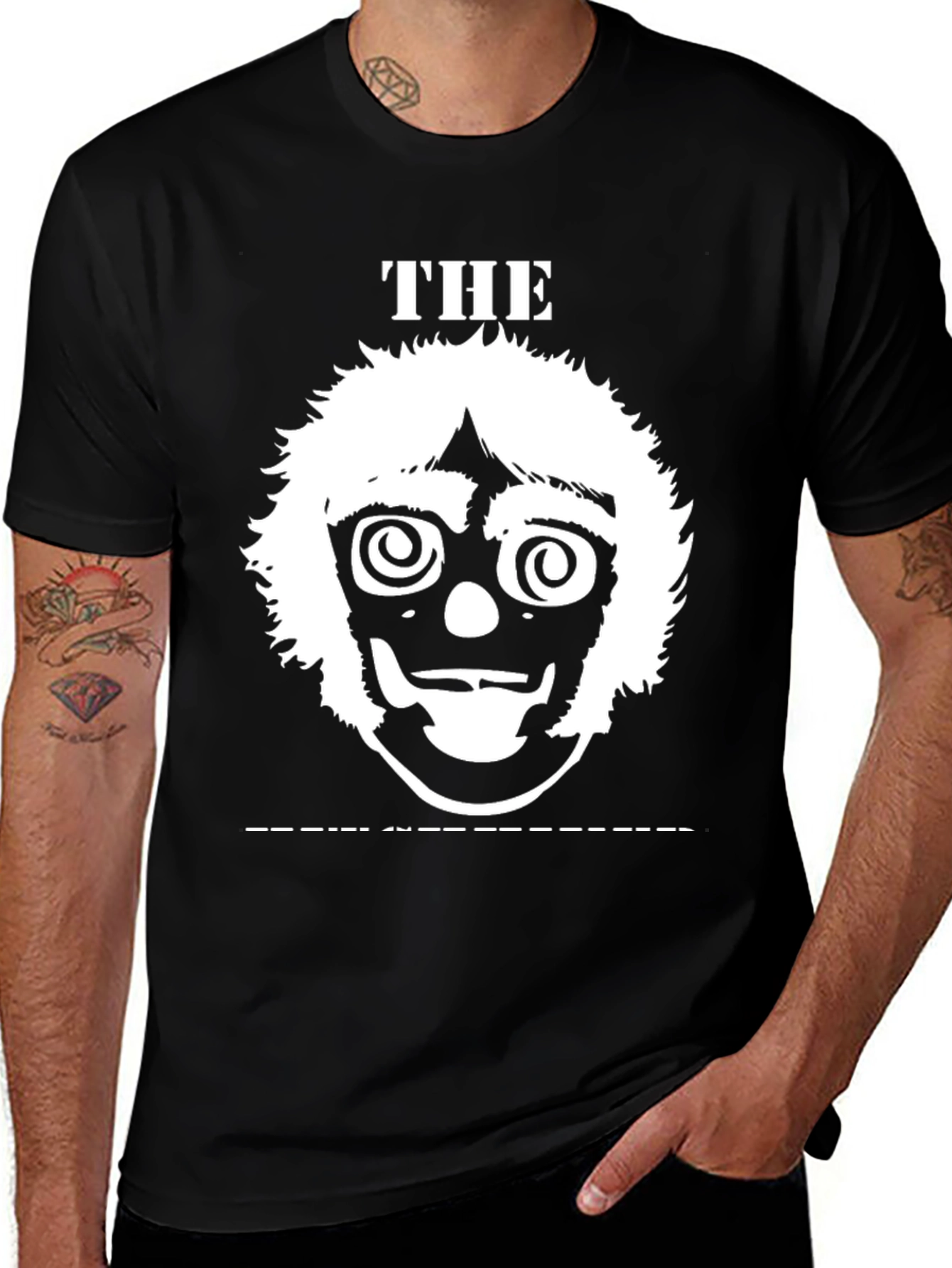 The Shouting Matches T-Shirt - Black Graphic Tee