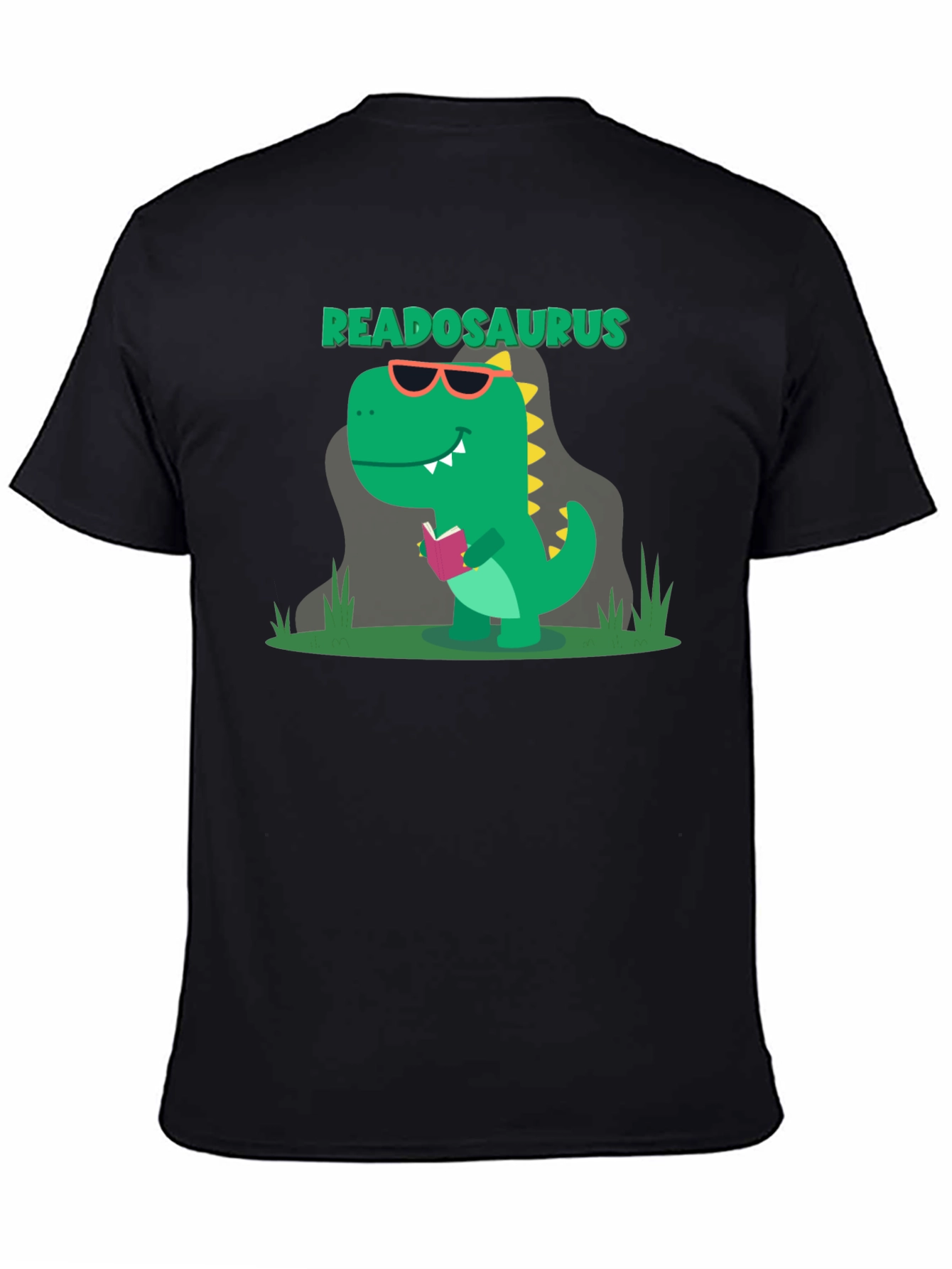 Readosaurus Graphic T-Shirt - Book Loving Dino Tee