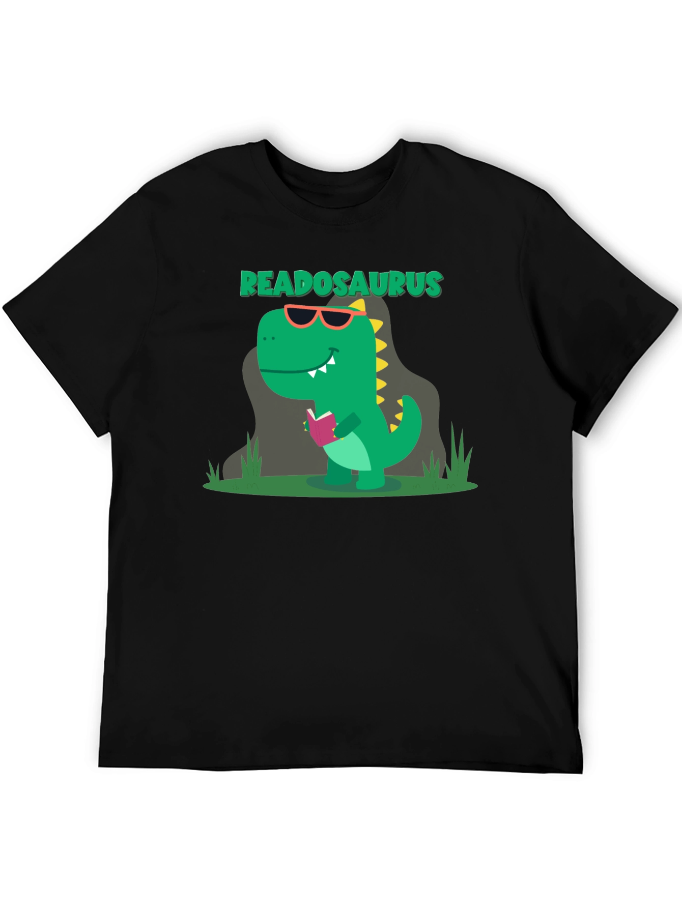 Readosaurus Graphic T-Shirt - Book Loving Dino Tee