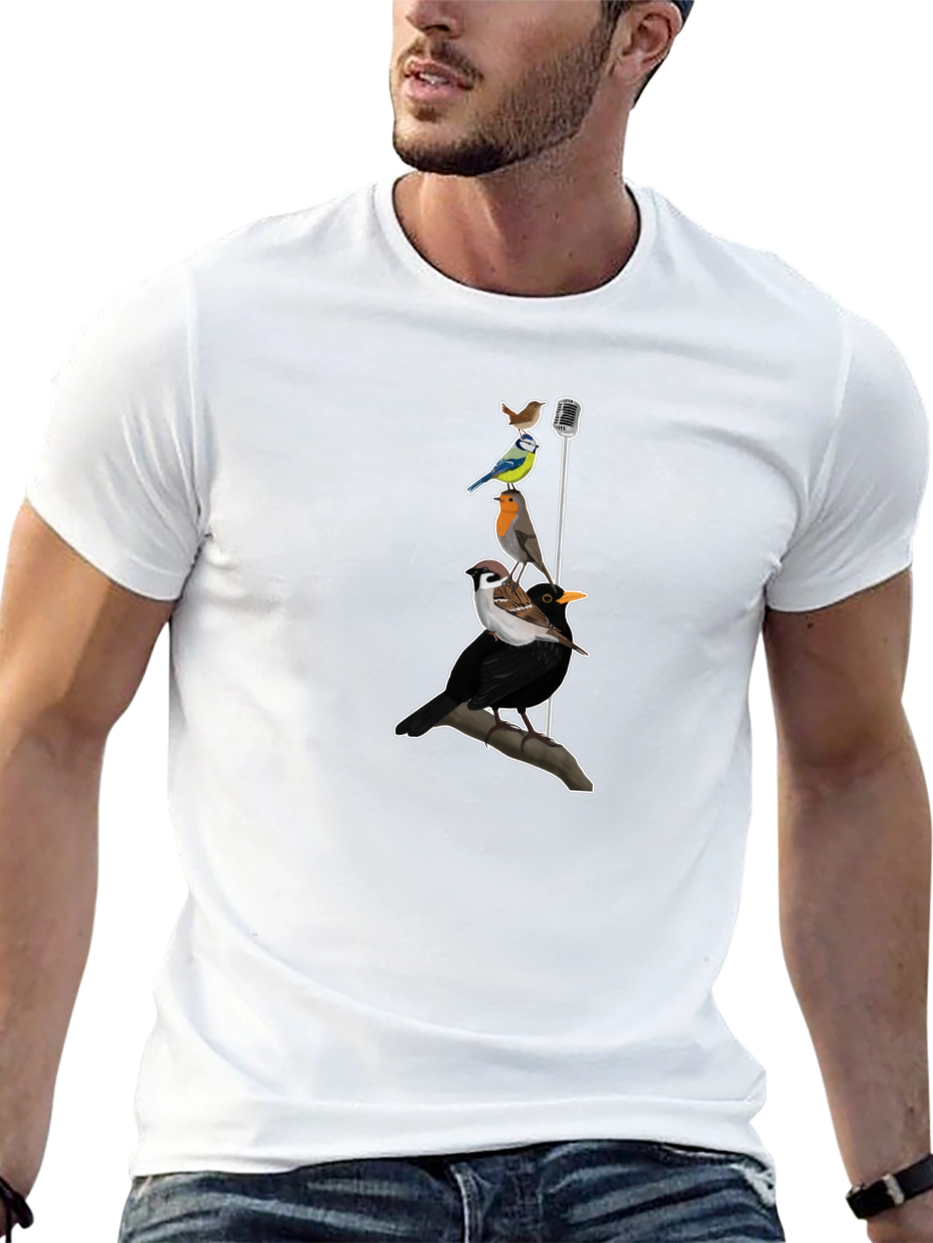 Birds on a Mic T-Shirt