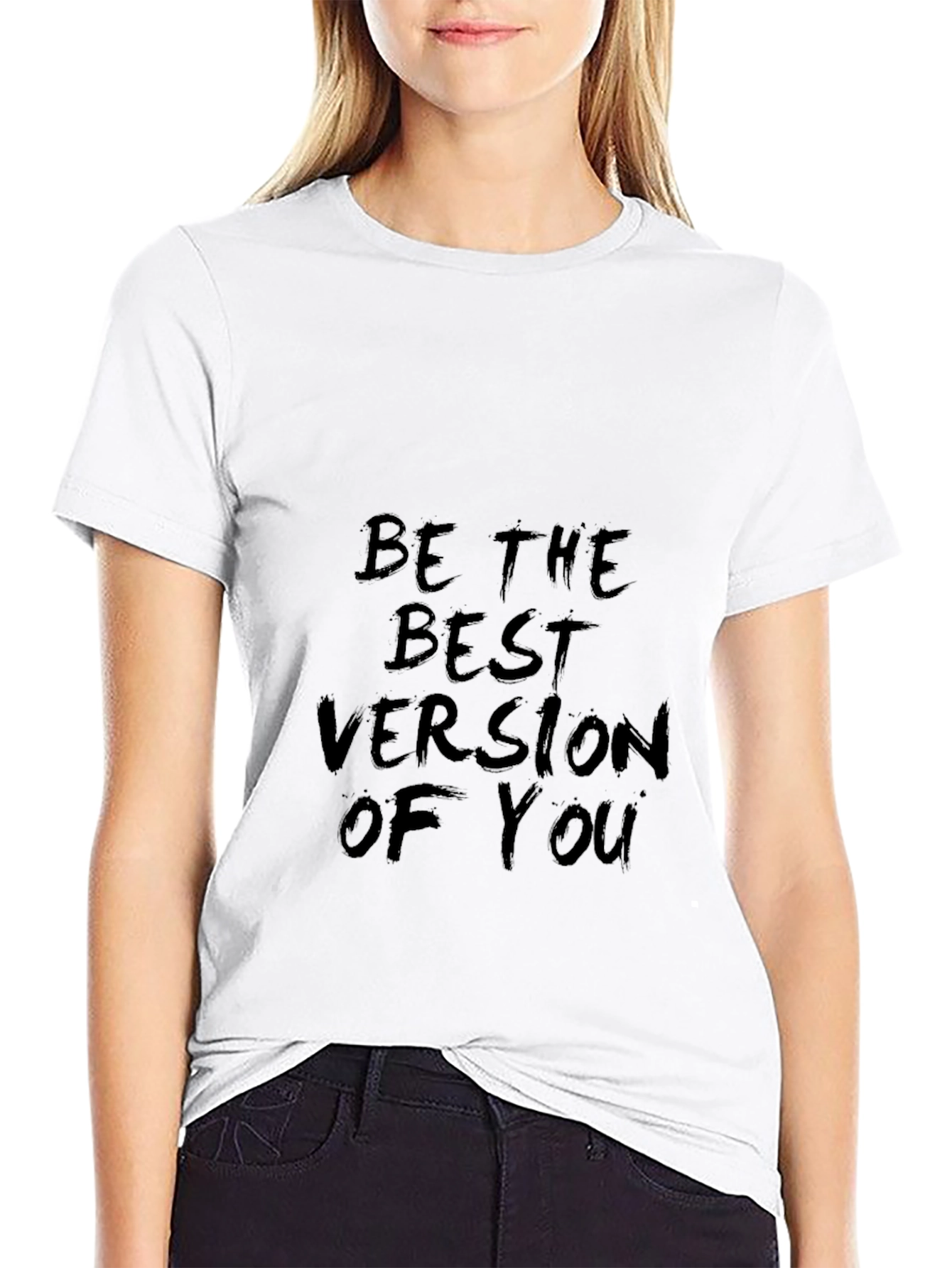 Inspirational Be the Best Version of You Graphic T-Shirt