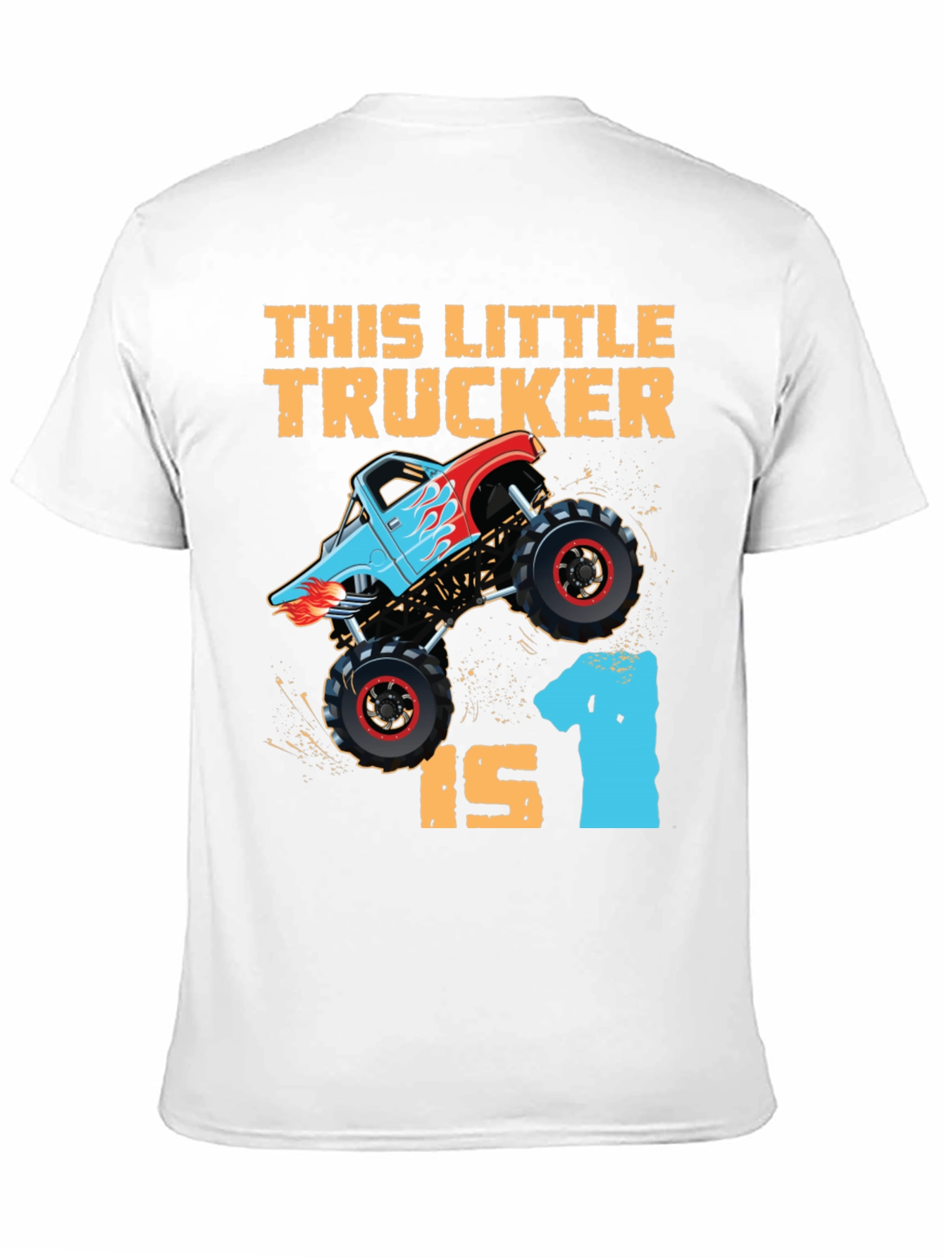 Little Trucker 1st Birthday T-Shirt