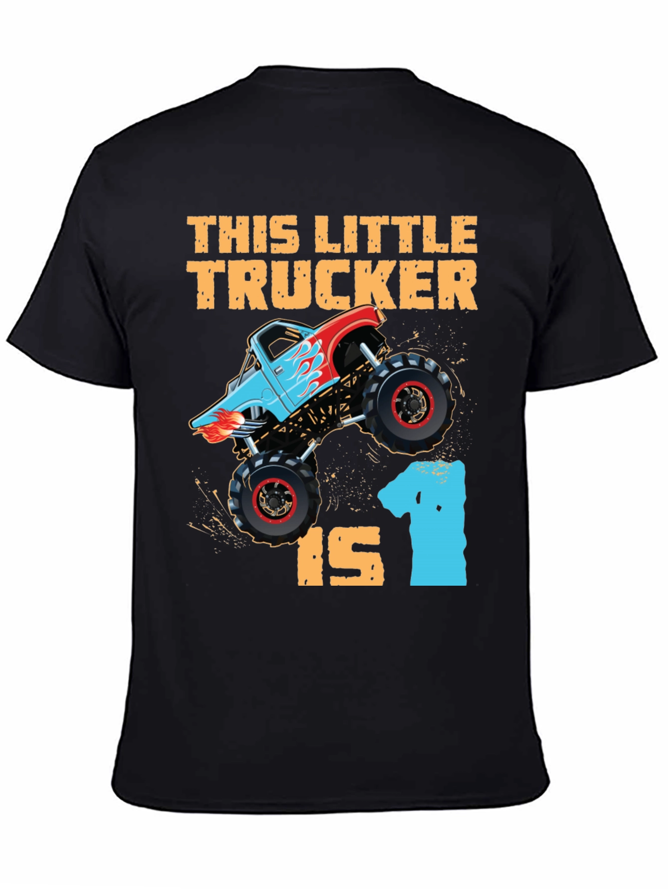 Little Trucker 1st Birthday T-Shirt
