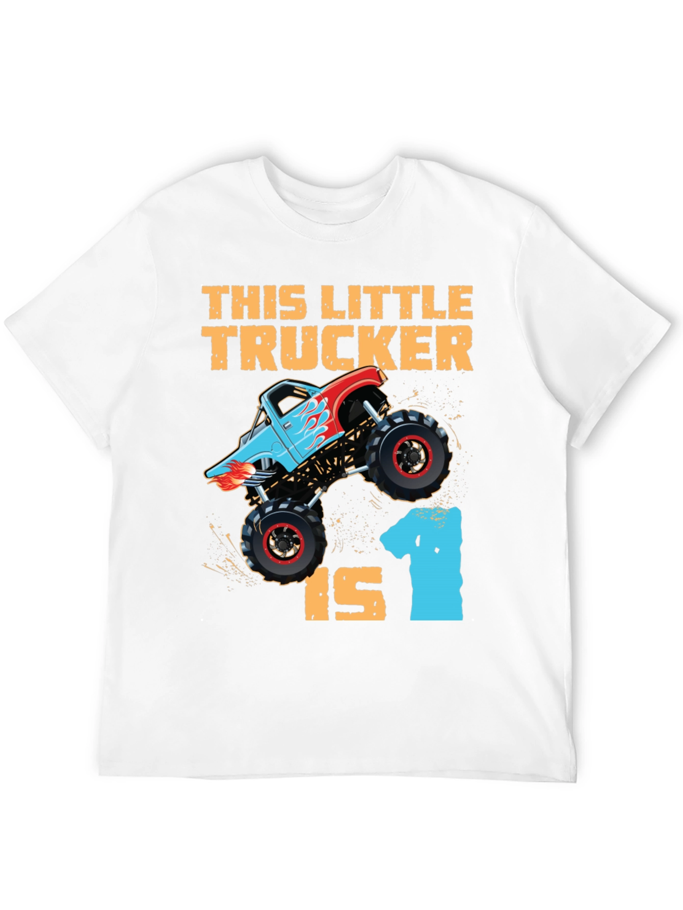 Little Trucker 1st Birthday T-Shirt