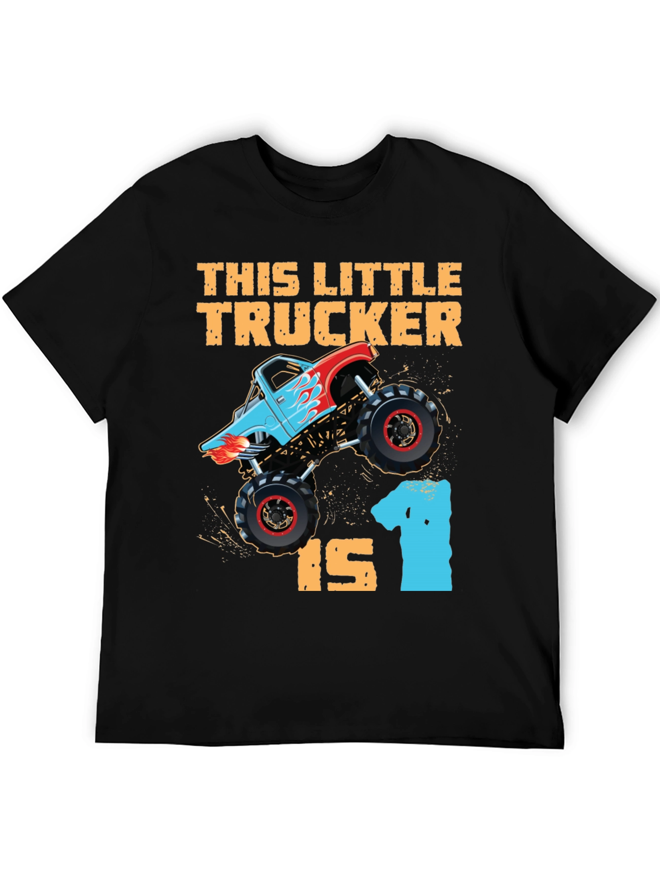 Little Trucker 1st Birthday T-Shirt