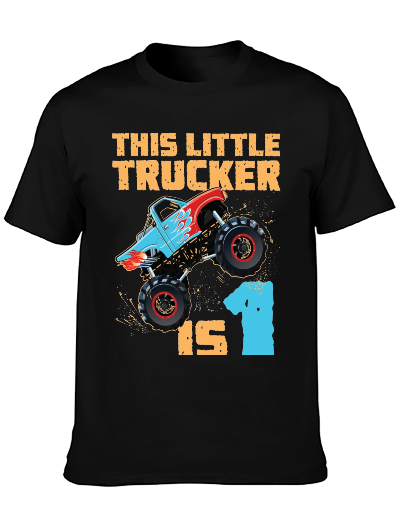 Little Trucker 1st Birthday T-Shirt