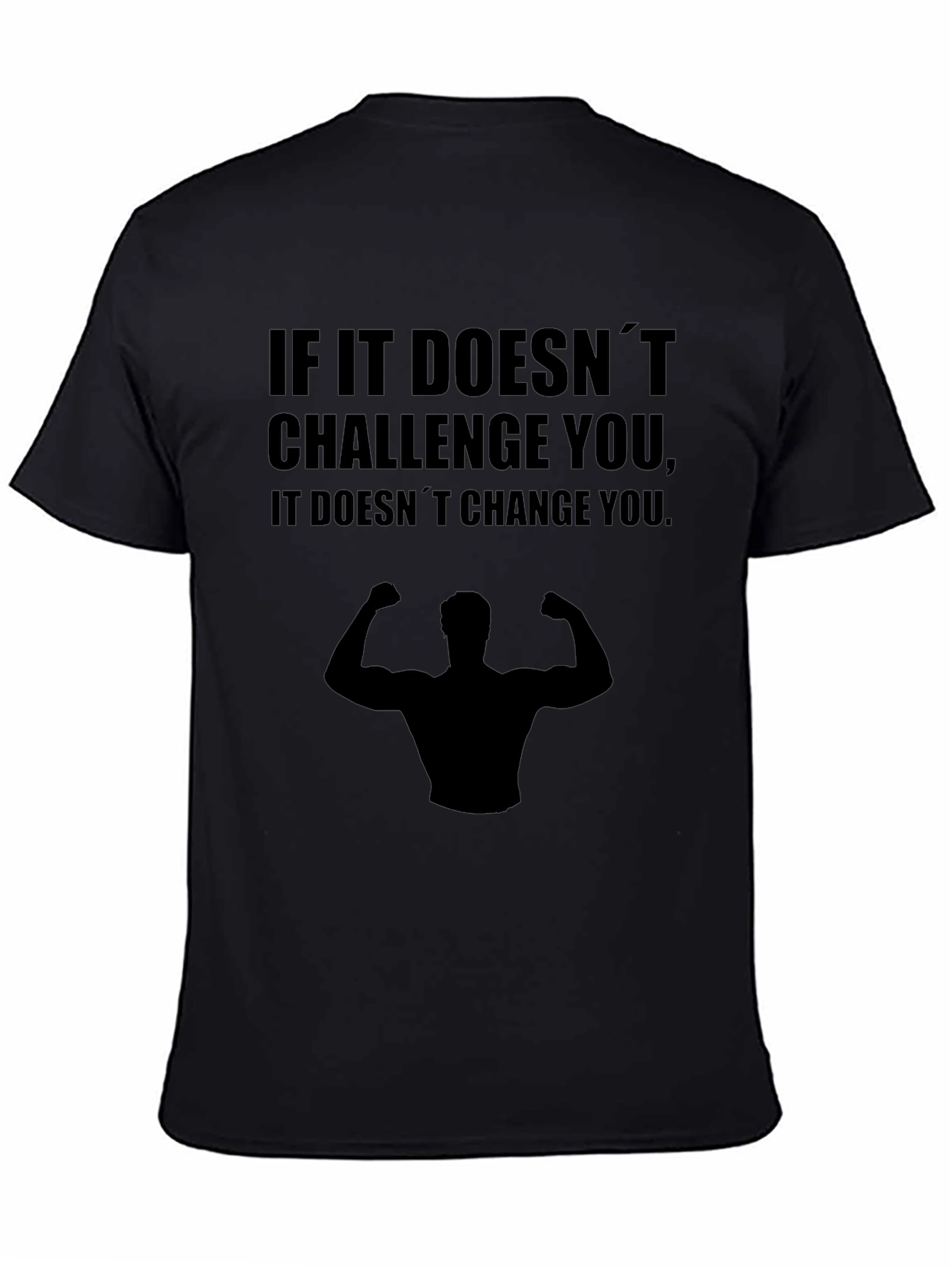 Motivational Gym T-Shirt - Challenge & Change