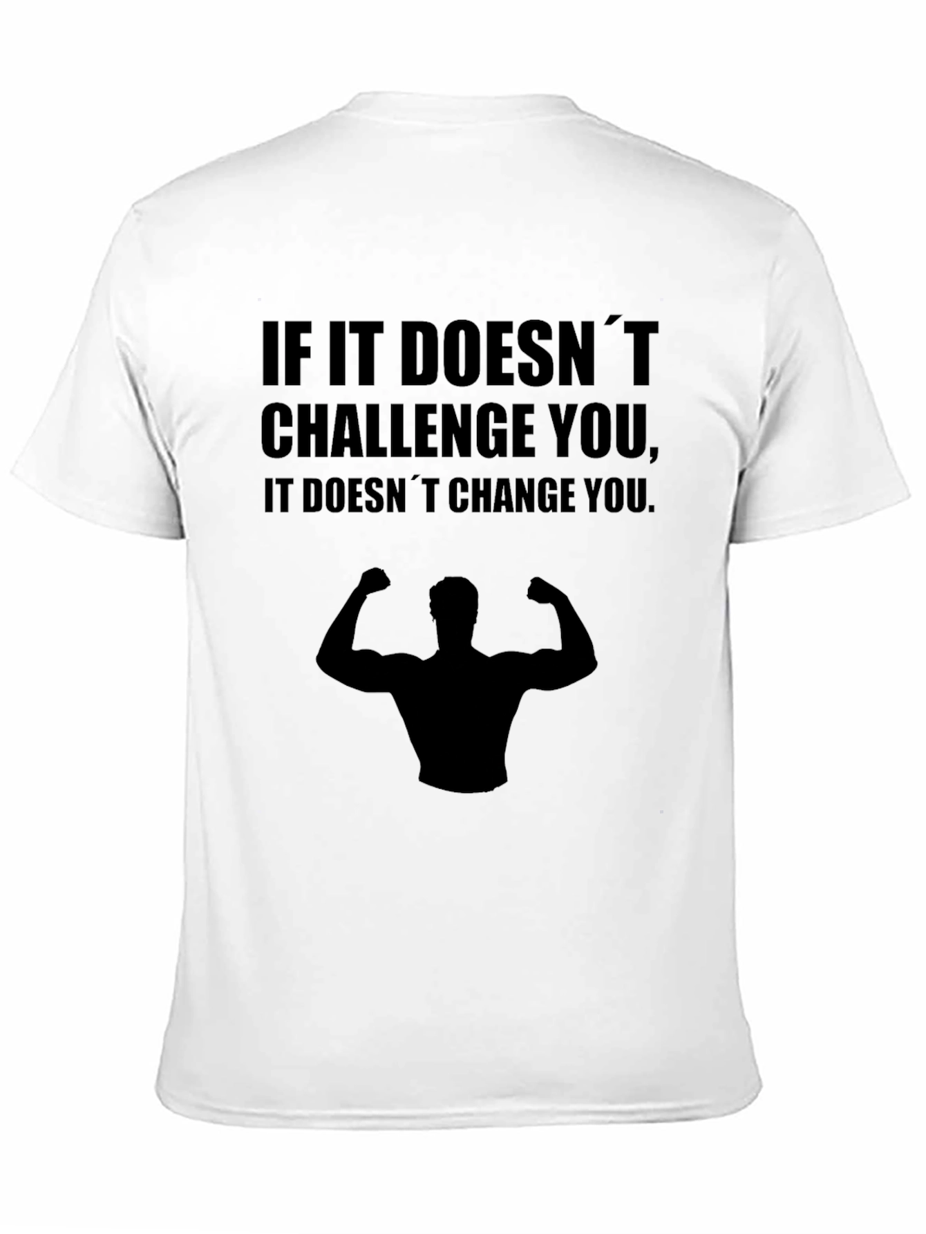 Motivational Gym T-Shirt - Challenge & Change