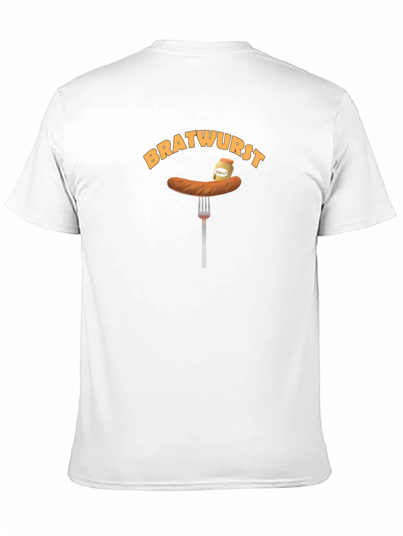 Bratwurst Fork Funny T-Shirt