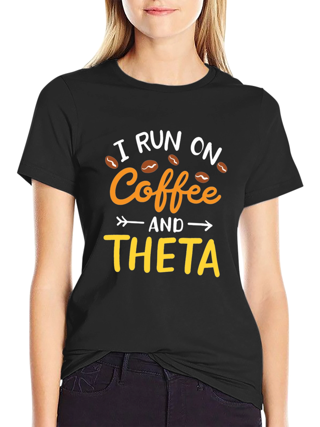 Coffee and Theta T-Shirt