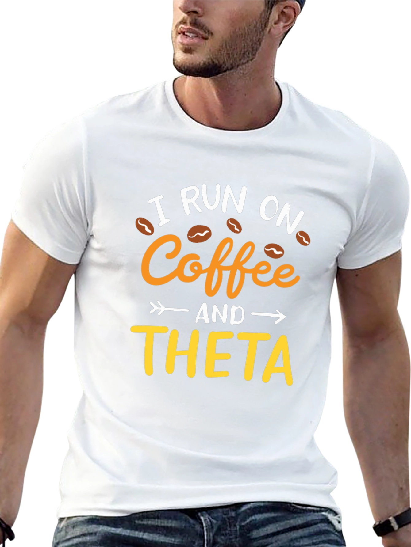 Coffee and Theta T-Shirt