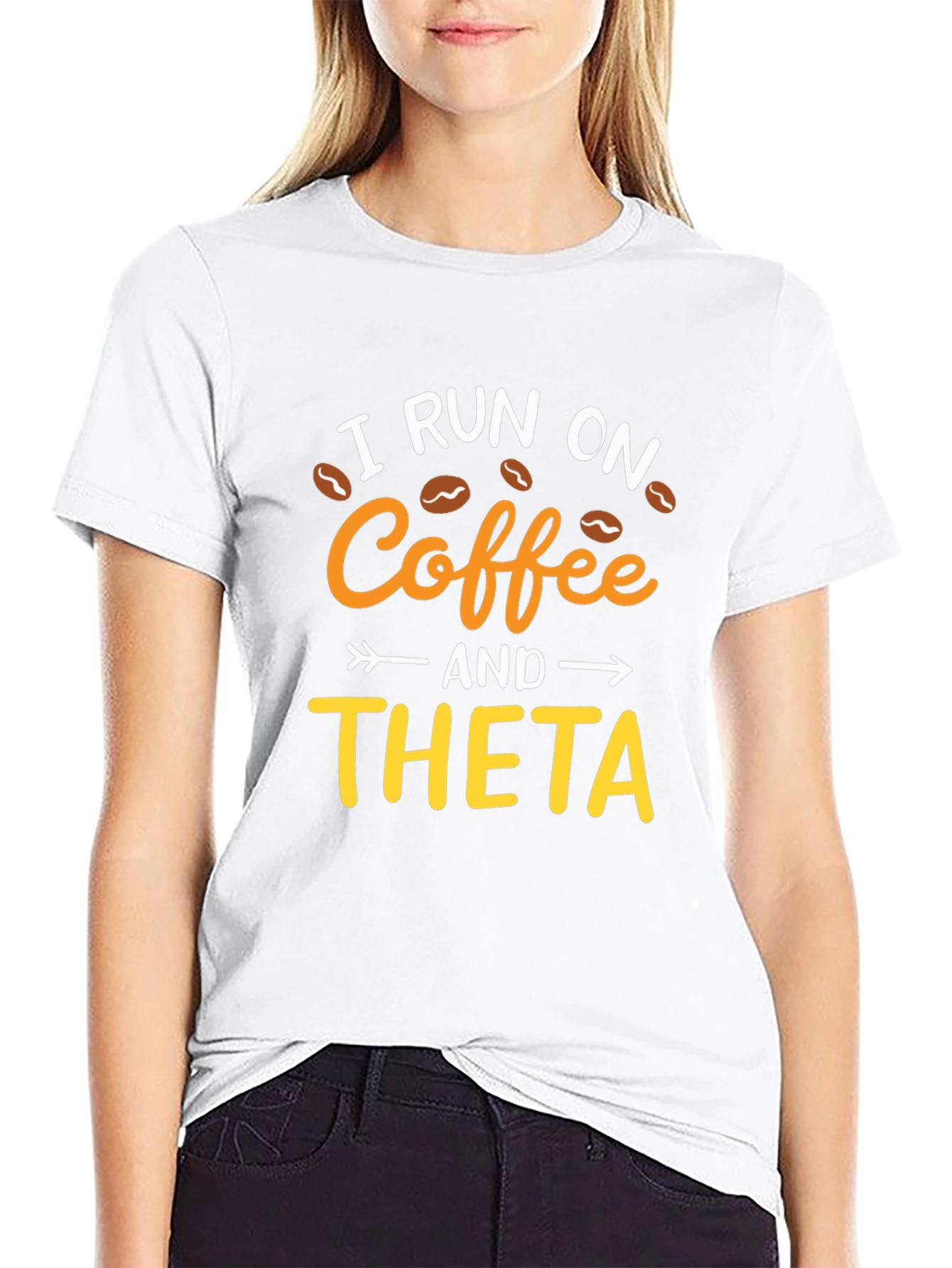 Coffee and Theta T-Shirt