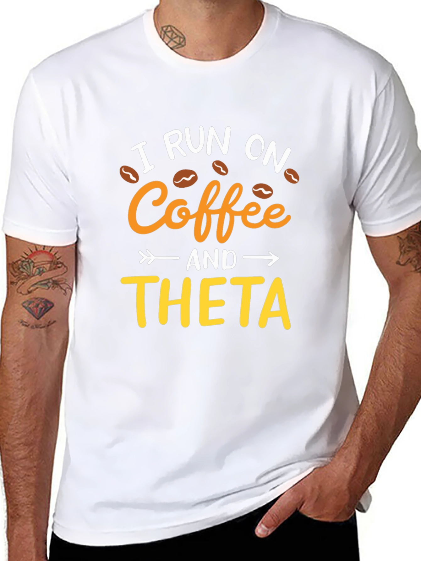 Coffee and Theta T-Shirt
