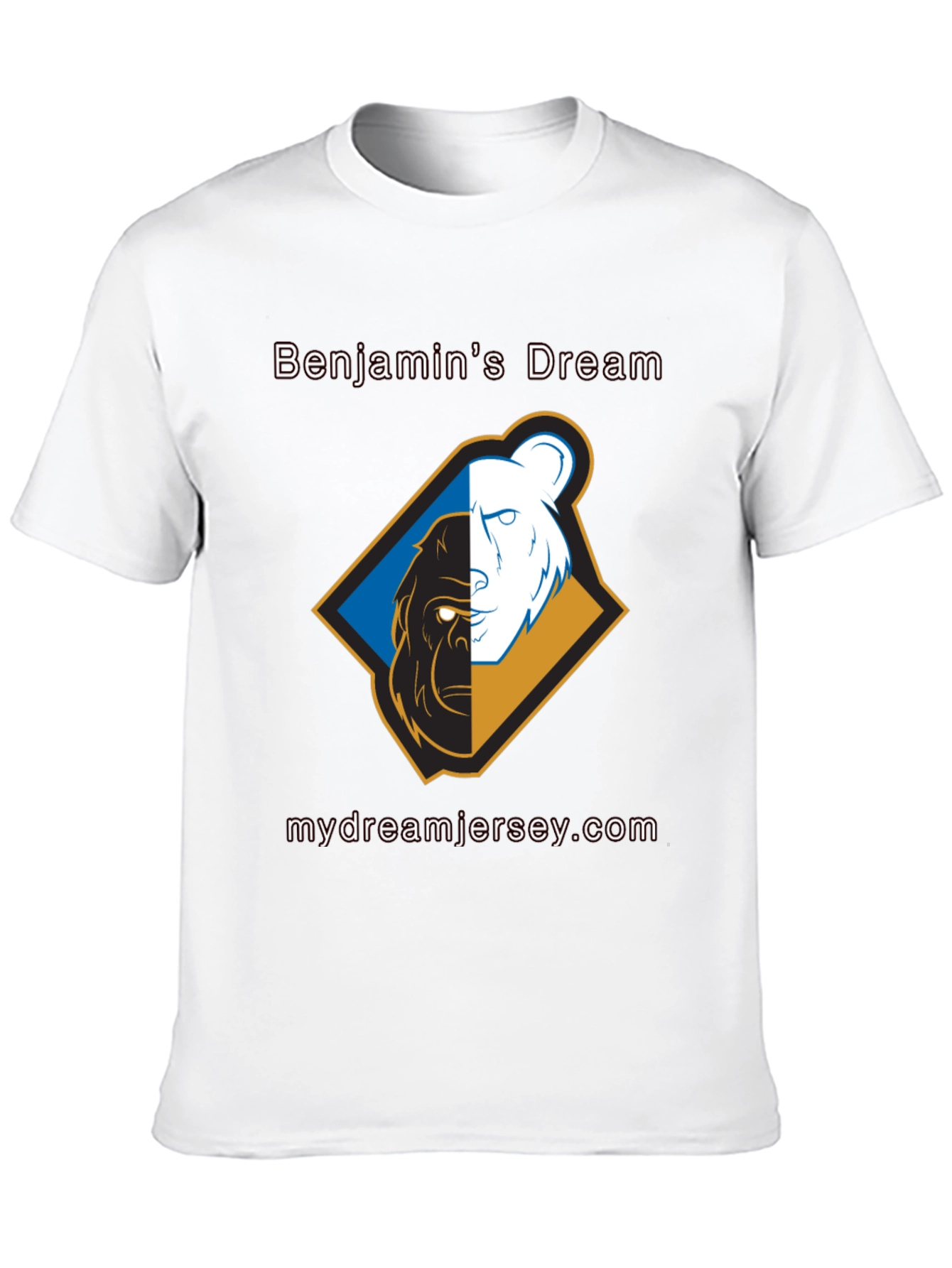 Benjamins Dream T-Shirt - Bear & Gorilla Design