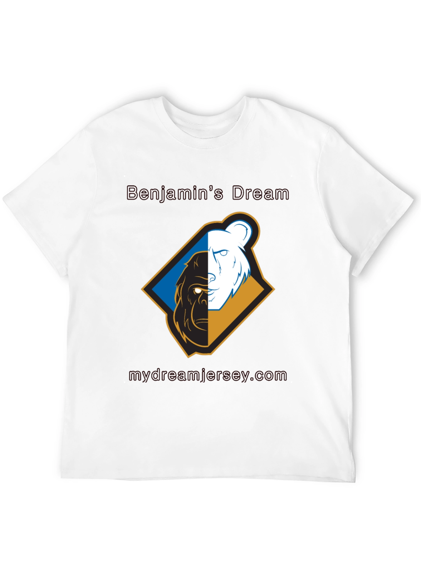 Benjamins Dream T-Shirt - Bear & Gorilla Design