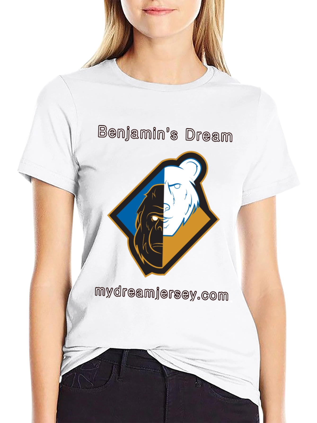 Benjamins Dream T-Shirt - Bear & Gorilla Design