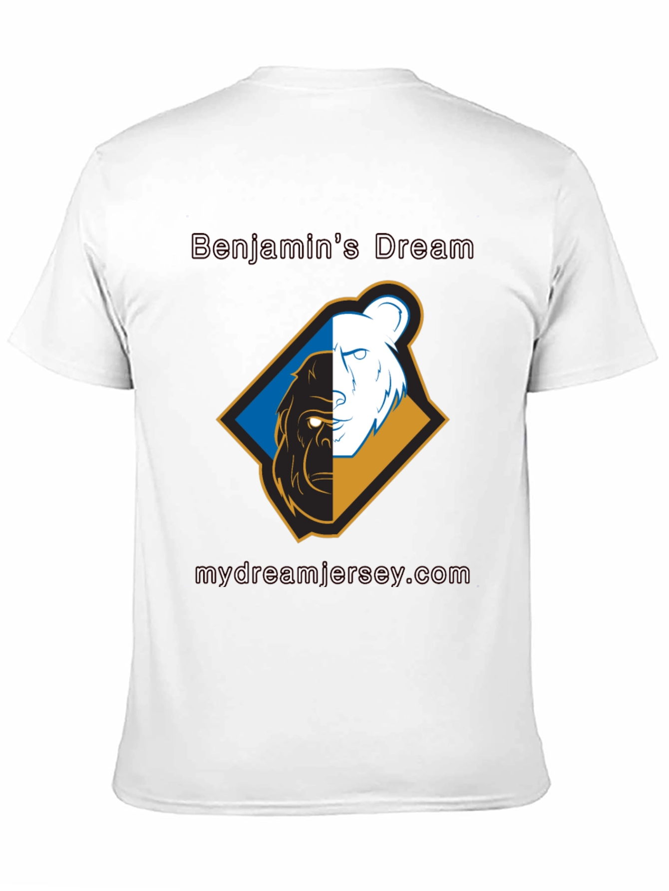 Benjamins Dream T-Shirt - Bear & Gorilla Design