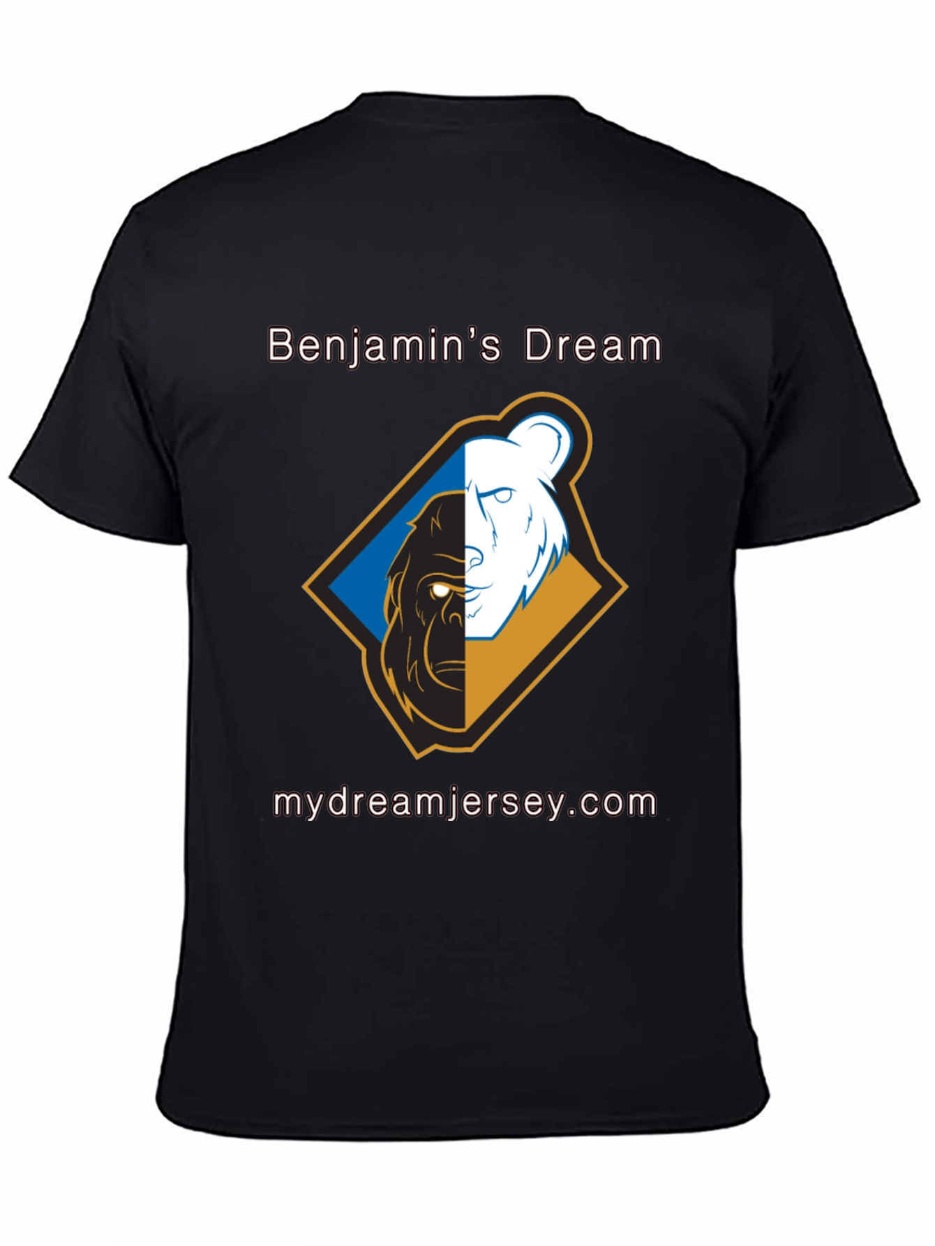 Benjamins Dream T-Shirt - Bear & Gorilla Design