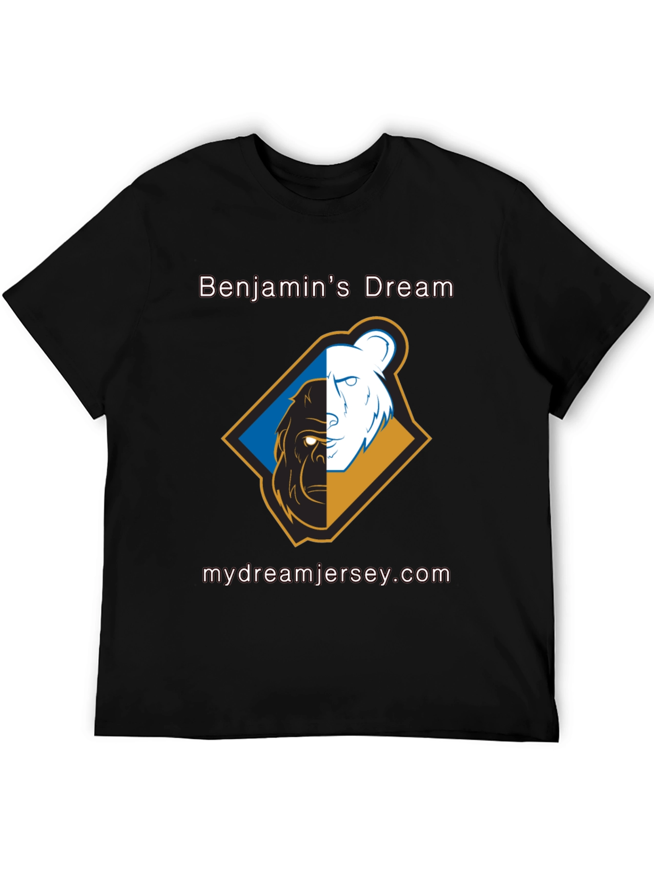 Benjamins Dream T-Shirt - Bear & Gorilla Design