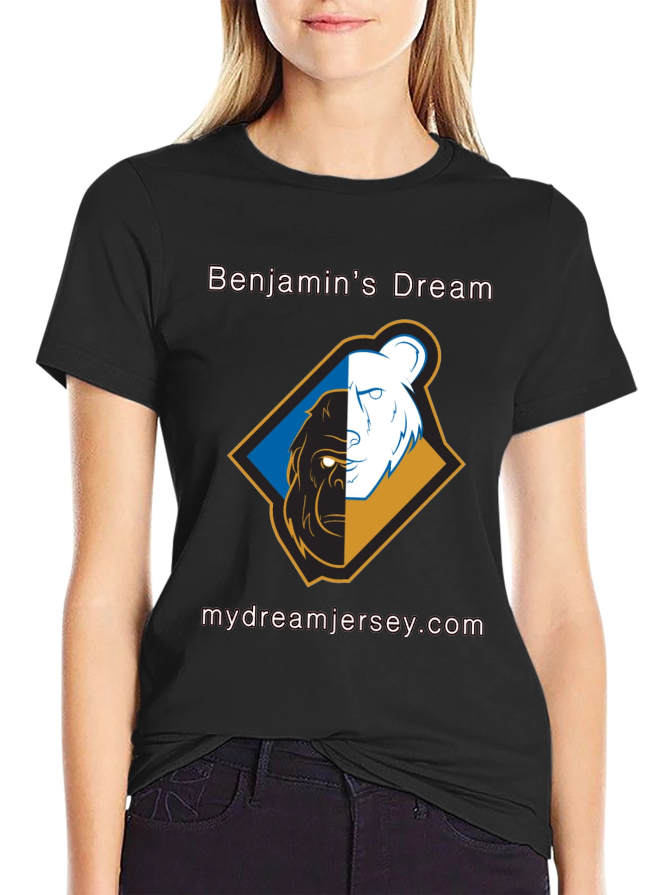 Benjamins Dream T-Shirt - Bear & Gorilla Design