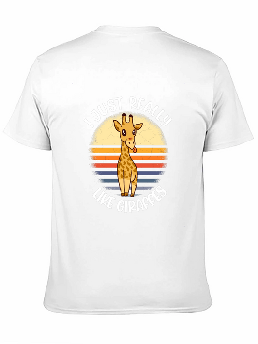 Funny Giraffe Lover Graphic Tee
