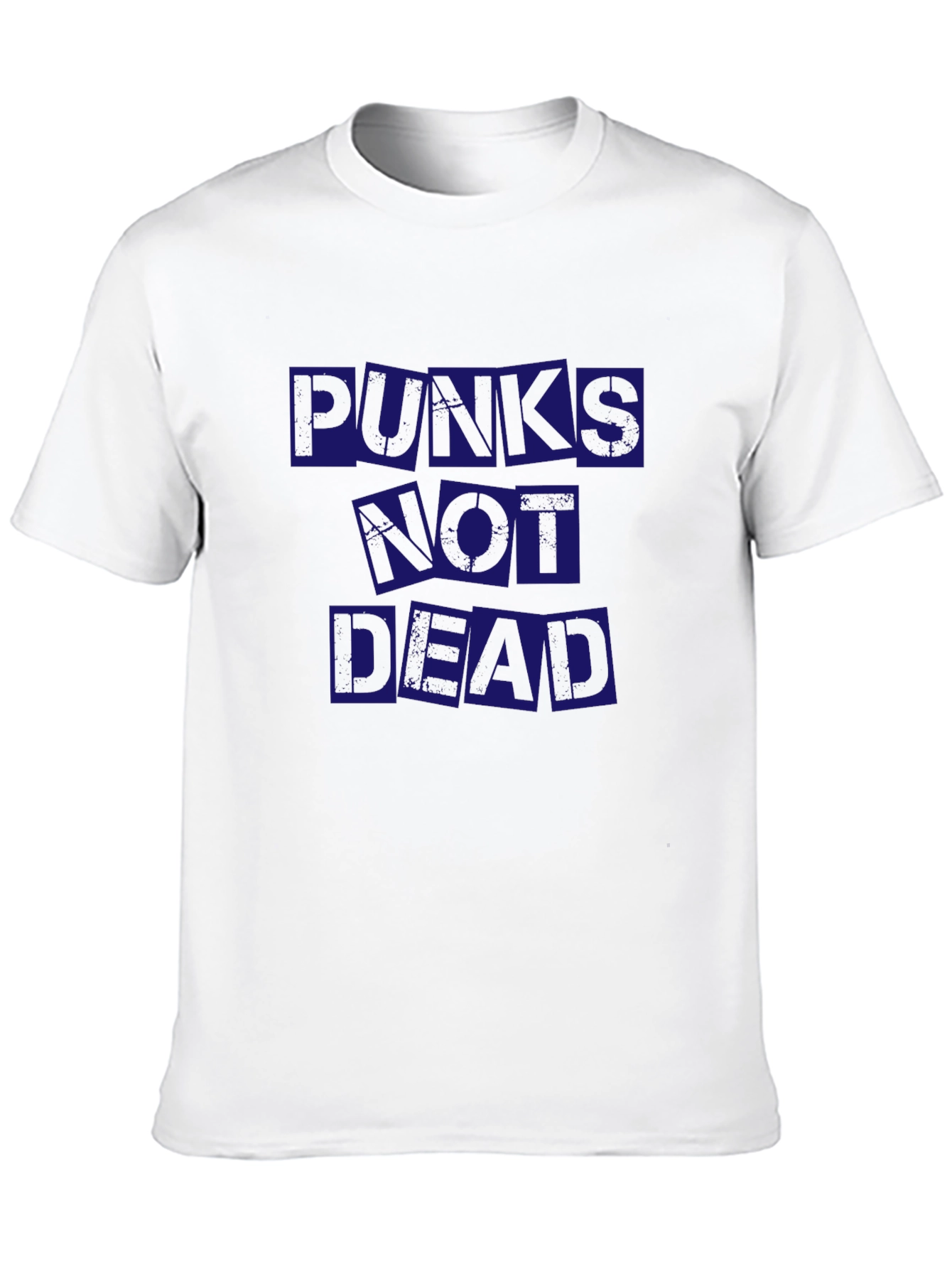 Punks Not Dead Graphic Tee - Black