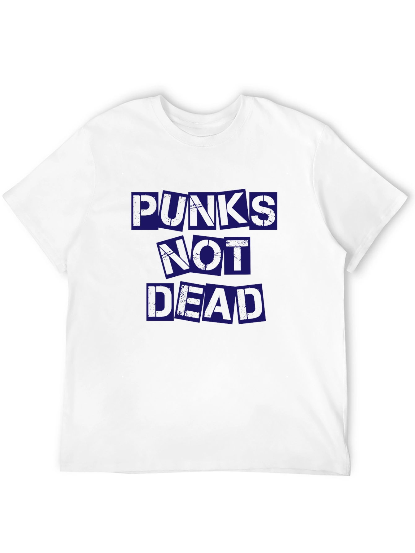 Punks Not Dead Graphic Tee - Black