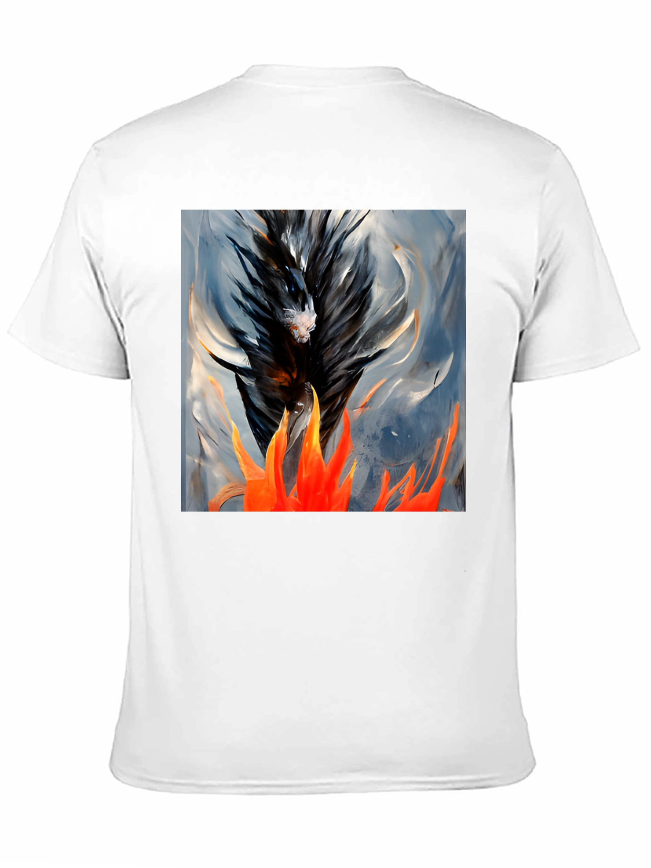 Fiery Phoenix Graphic Tee - Bold Art T-Shirt