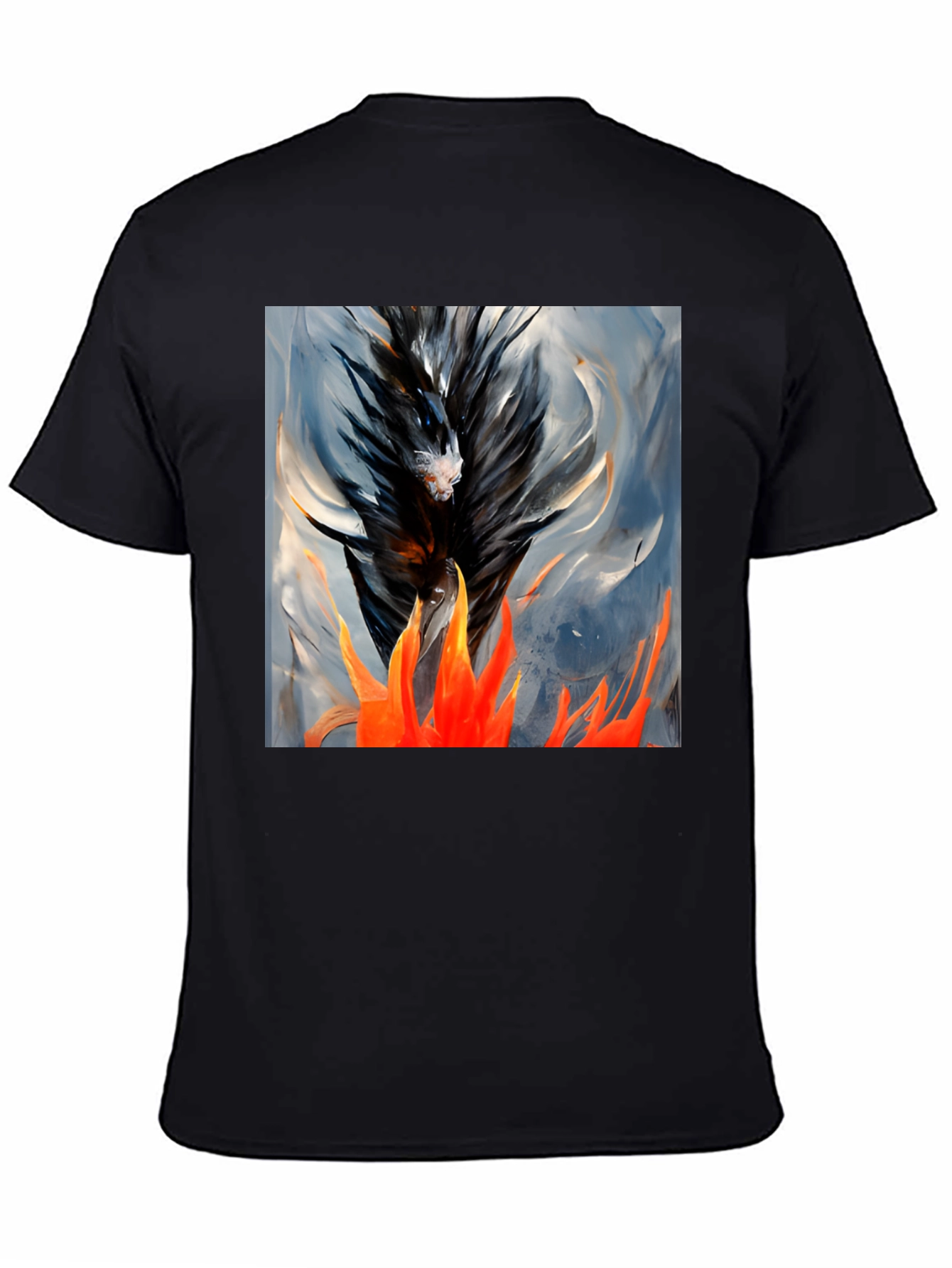 Fiery Phoenix Graphic Tee - Bold Art T-Shirt