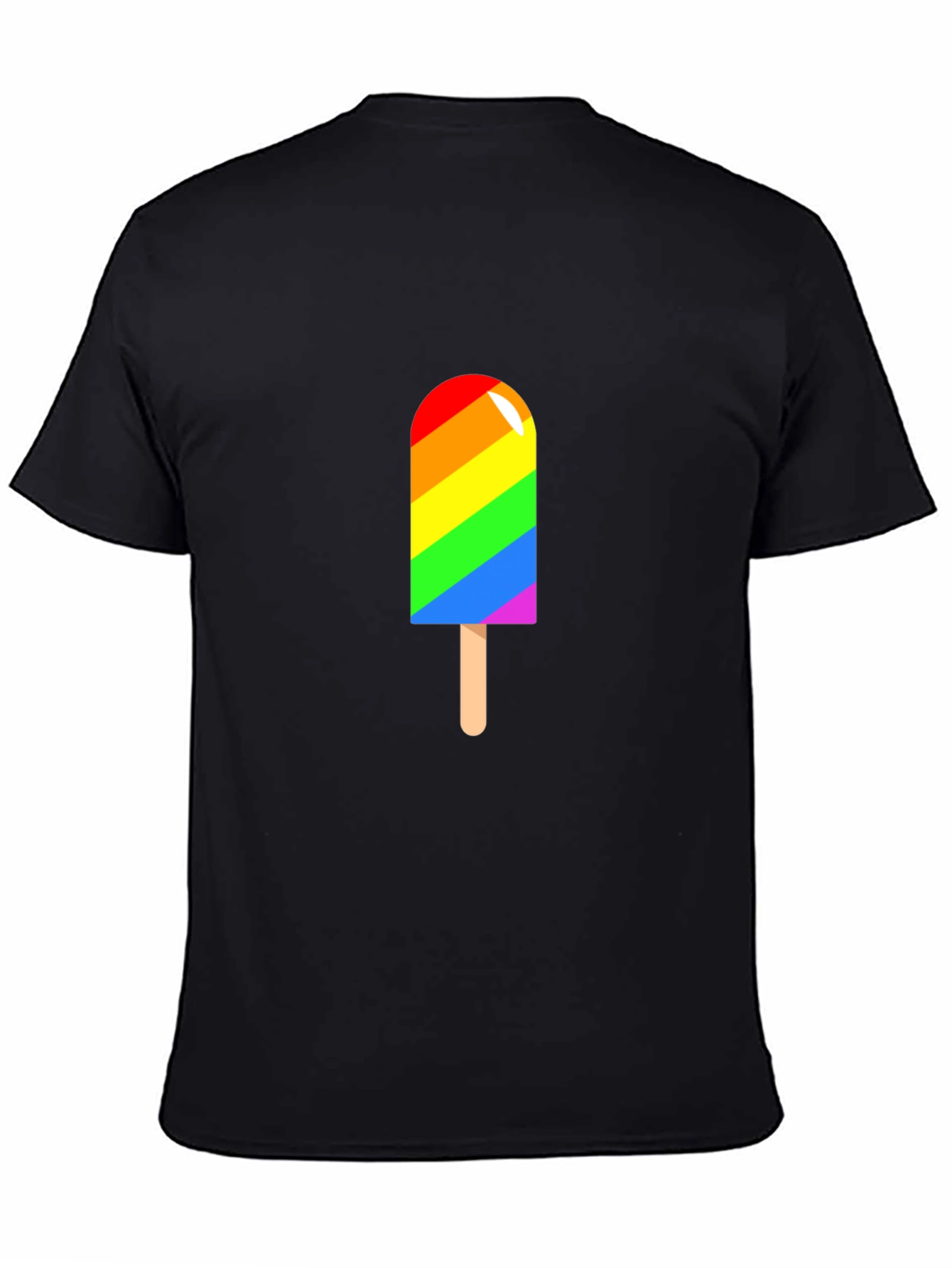 Rainbow Popsicle Graphic T-Shirt - Pride & Summer Style
