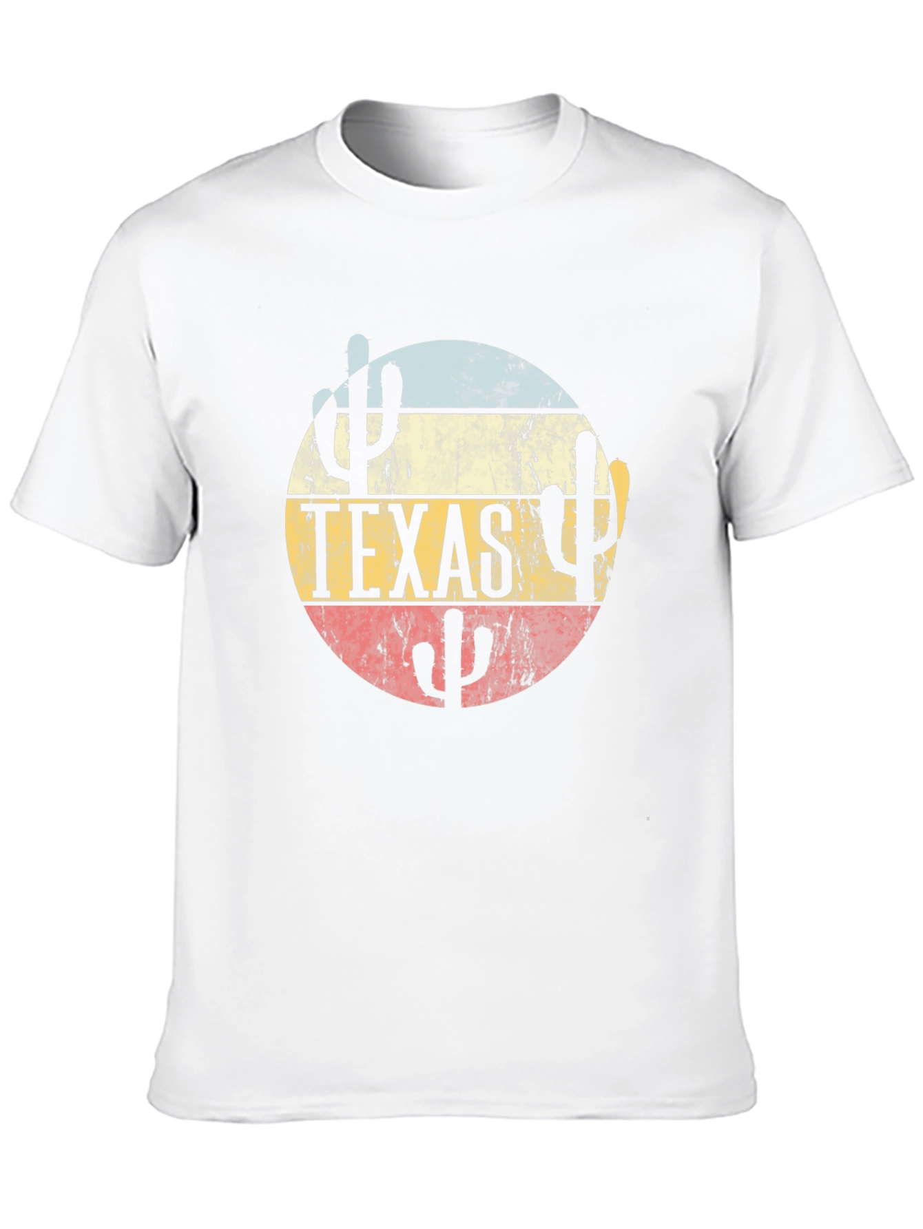 Texas Desert Cactus Graphic T-Shirt