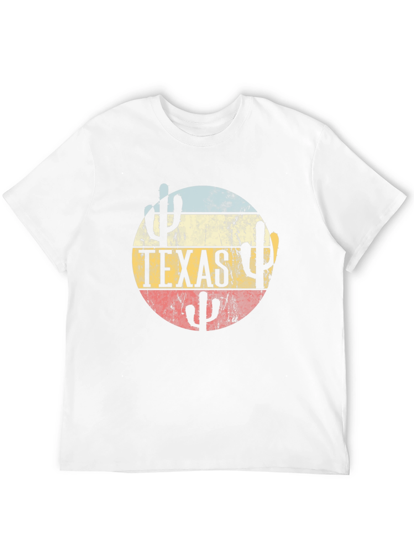 Texas Desert Cactus Graphic T-Shirt