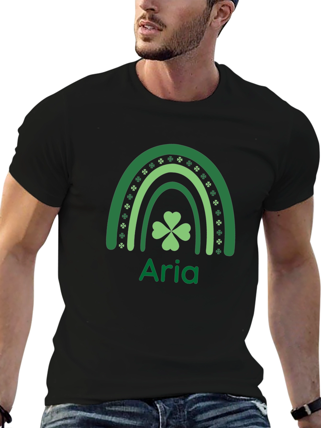 Personalized Lucky St. Patricks Day T-Shirt