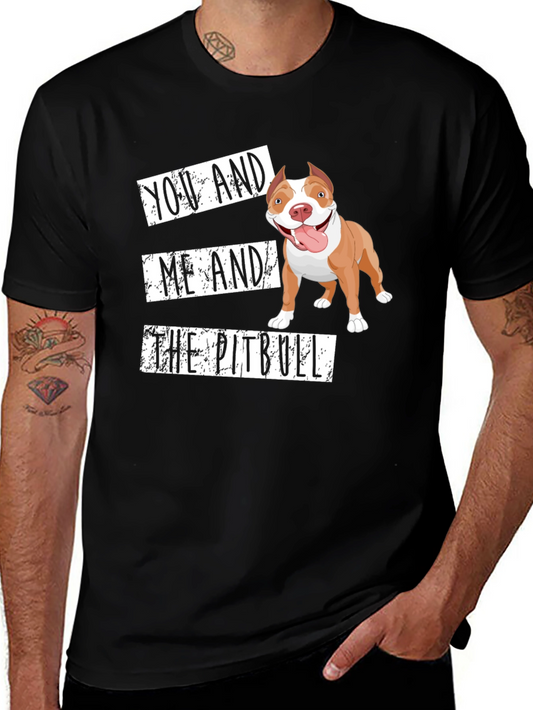 You Me and The Pitbull T-Shirt -  Unisex Cotton Blend
