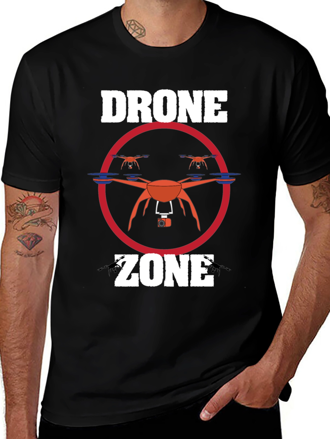 Drone Zone Graphic Tee