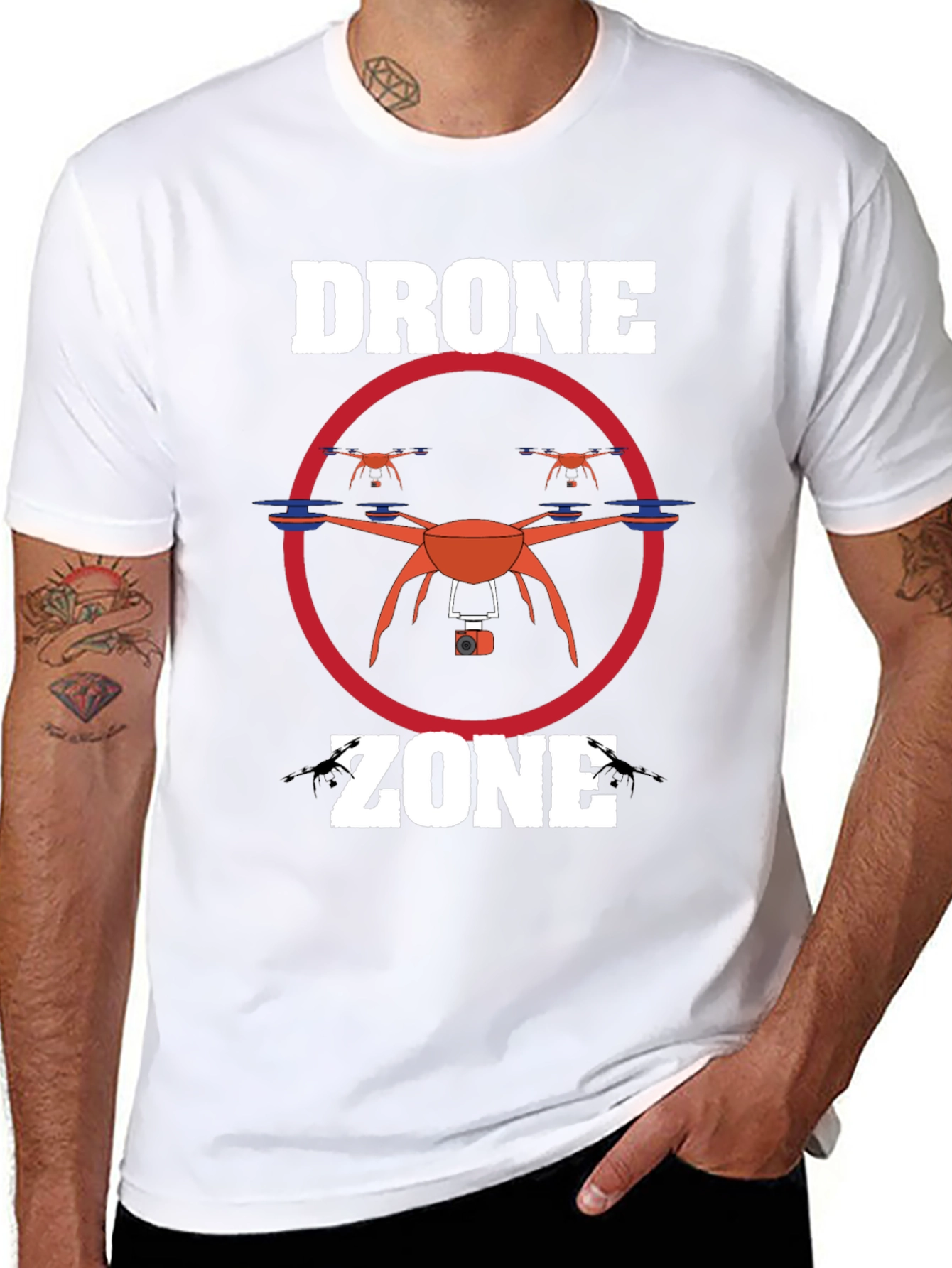 Drone Zone Graphic Tee