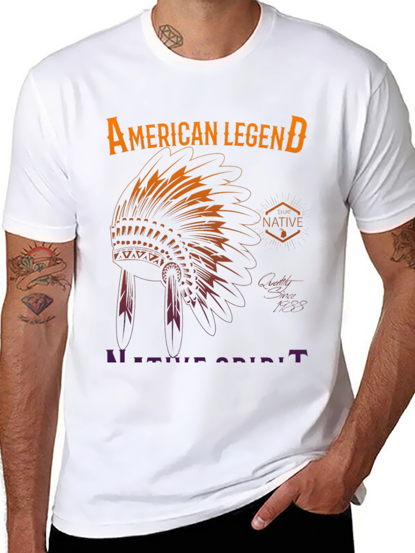 American Legend Native Spirit Graphic Tee