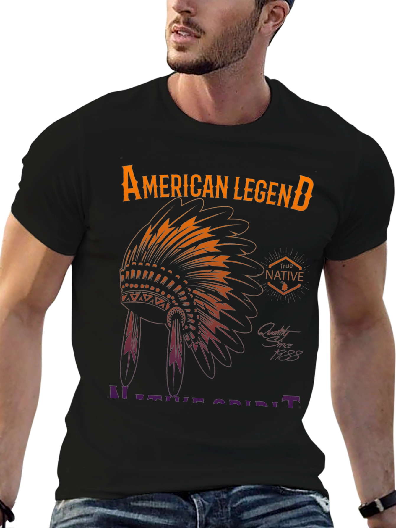 American Legend Native Spirit Graphic Tee