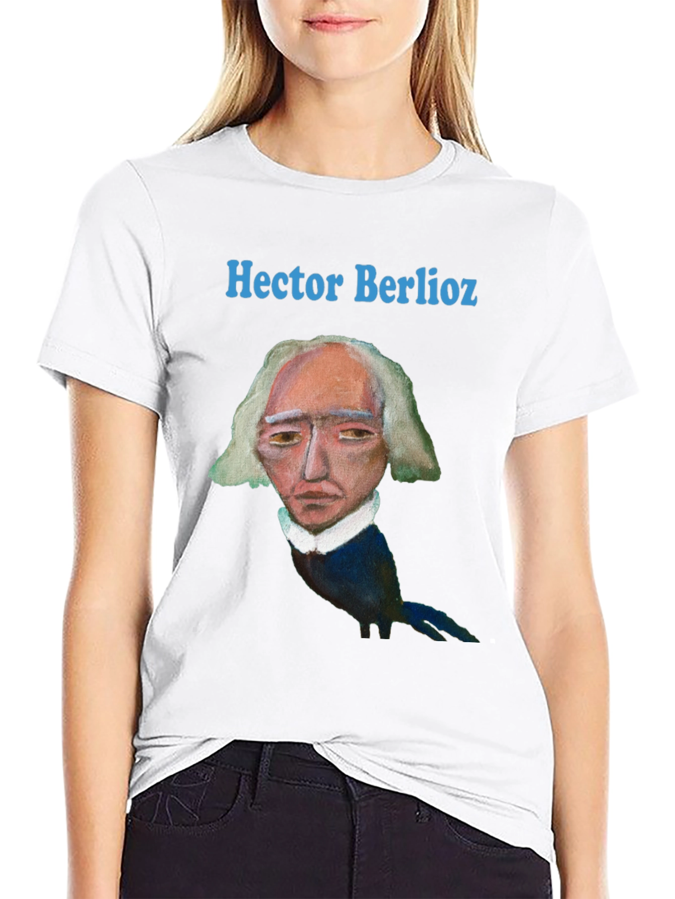Hector Berlioz Graphic Tee - Music Composer T-Shirt