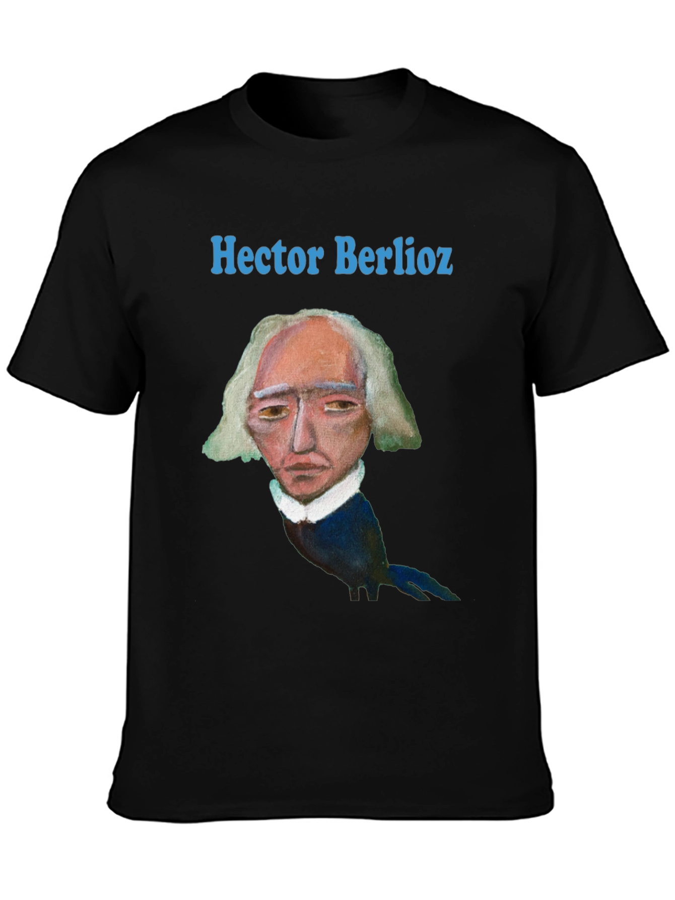 Hector Berlioz Graphic Tee - Music Composer T-Shirt