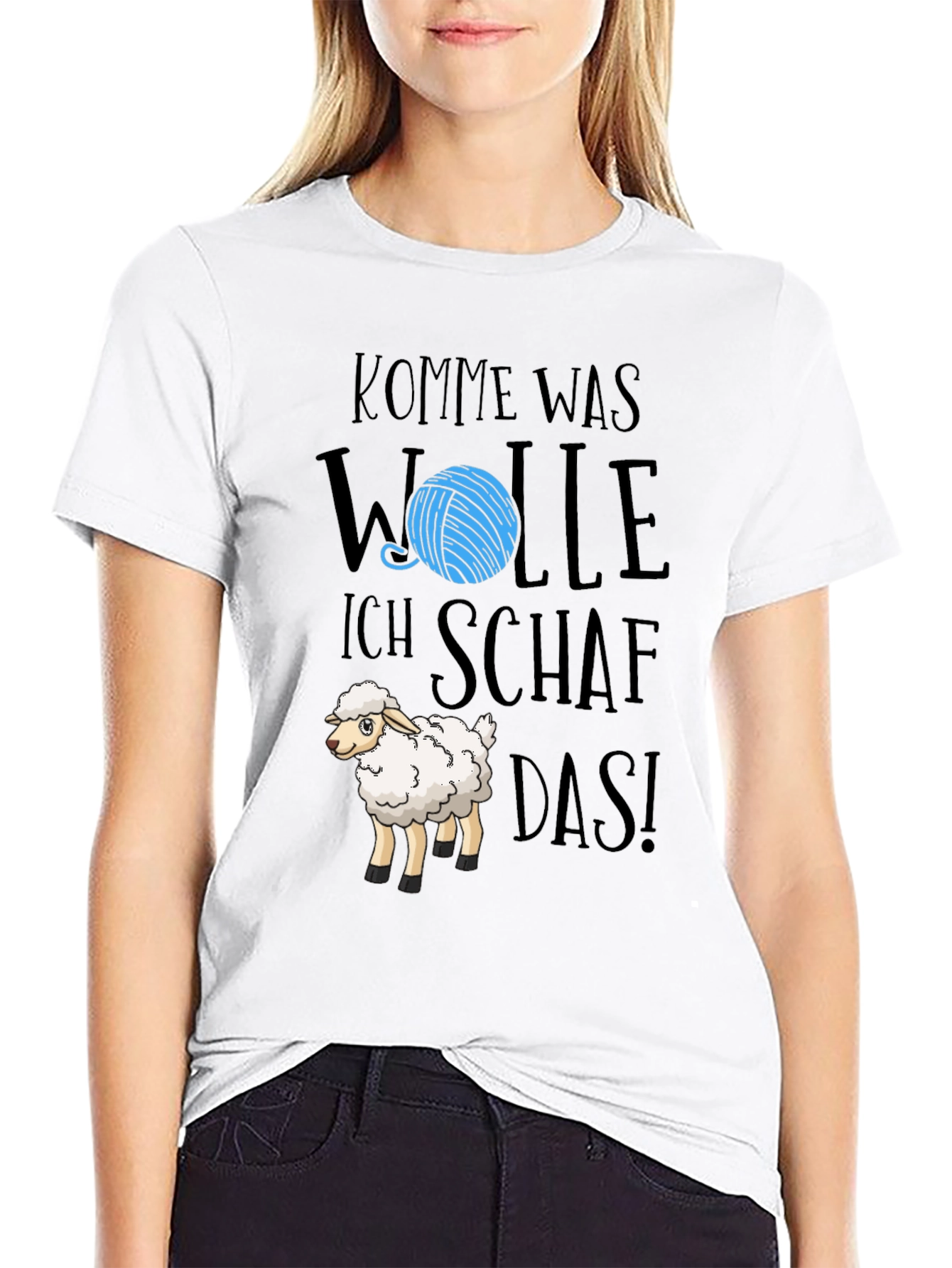 Komm Was Wolle Ich Schaf Das! Graphic Tee