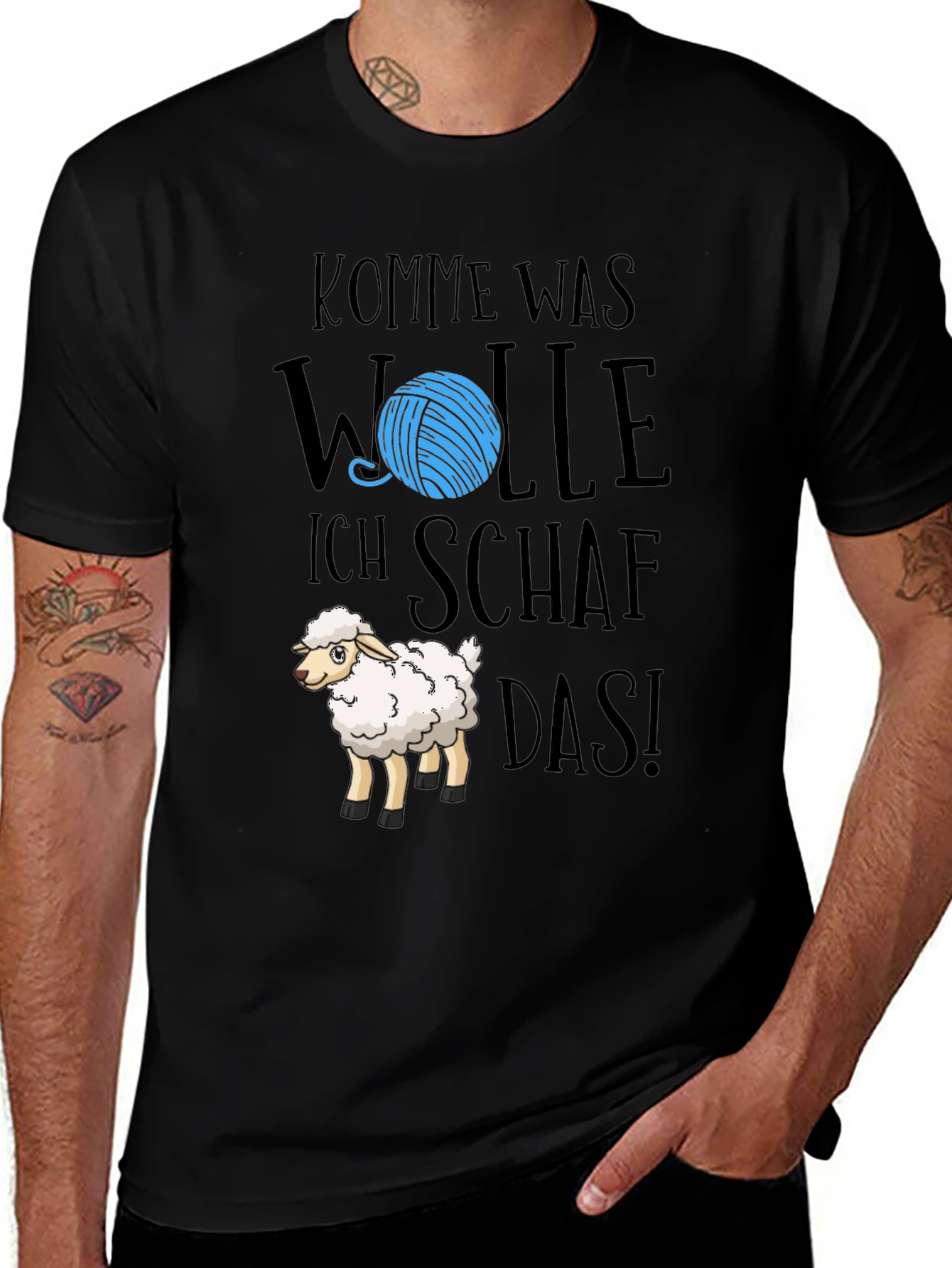 Komm Was Wolle Ich Schaf Das! Graphic Tee