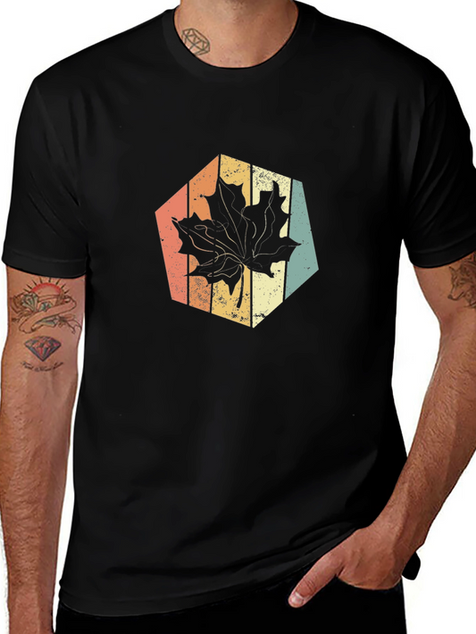 Retro Maple Leaf Graphic Tee