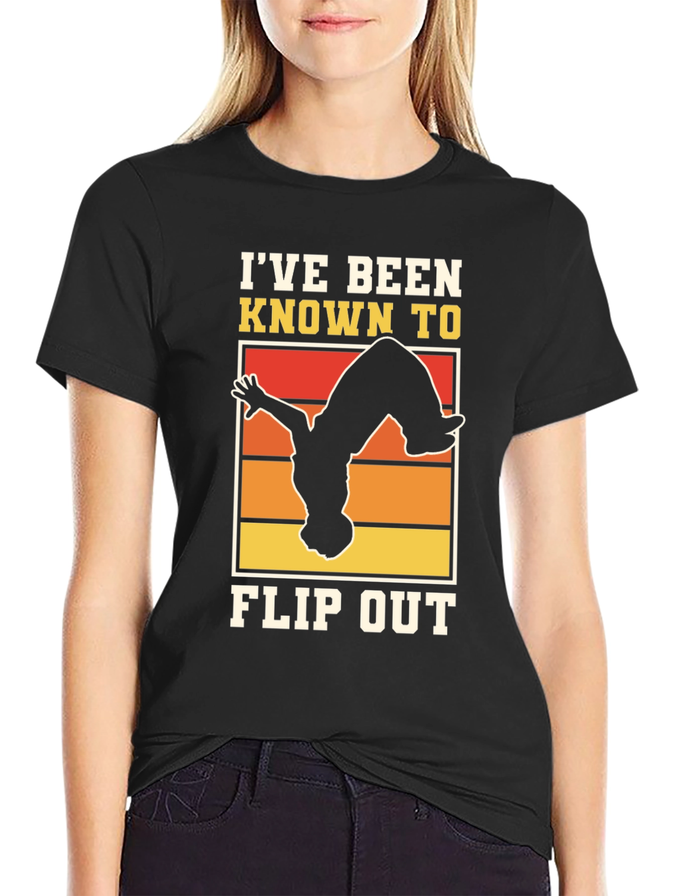 Flip Out Graphic T-Shirt