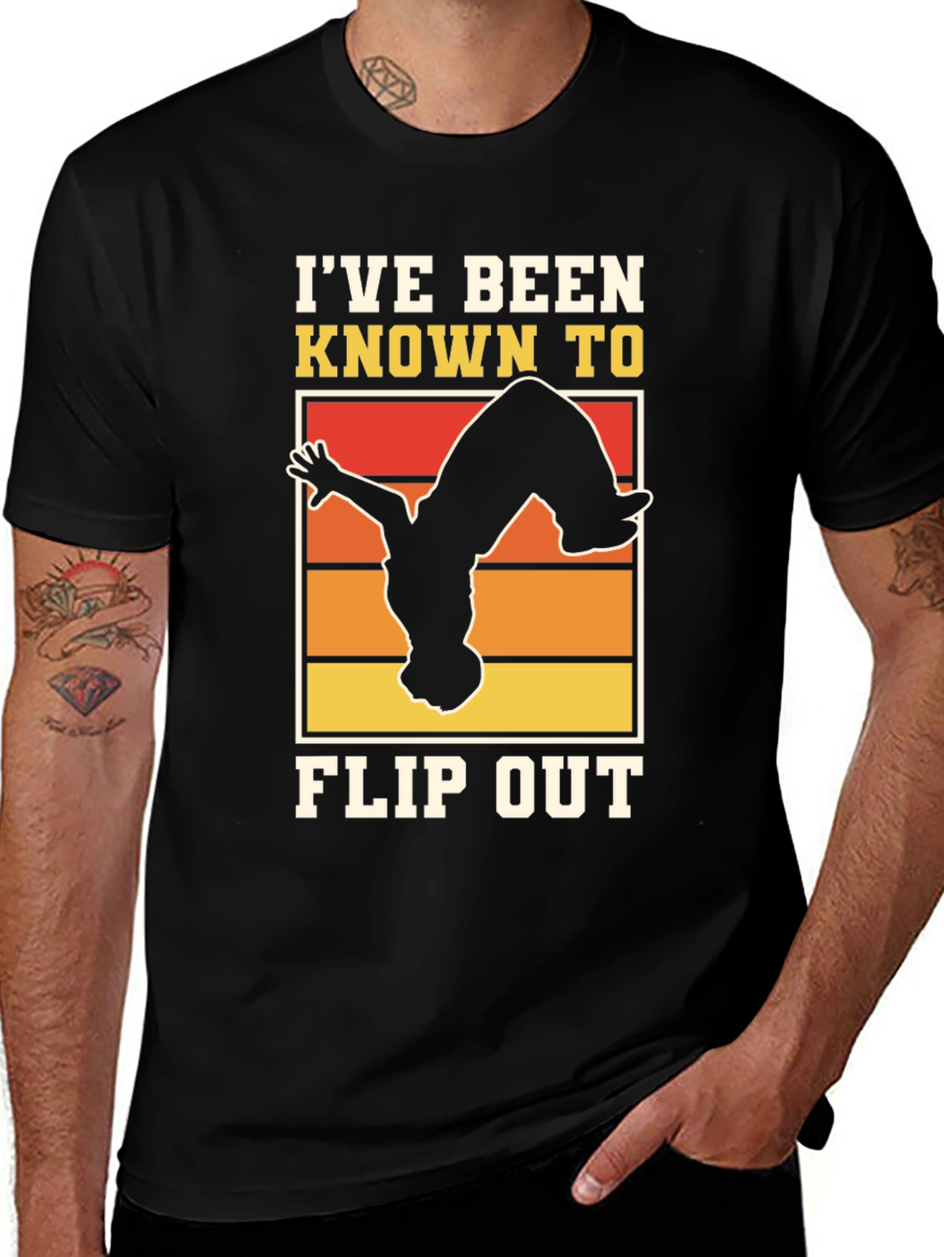 Flip Out Graphic T-Shirt