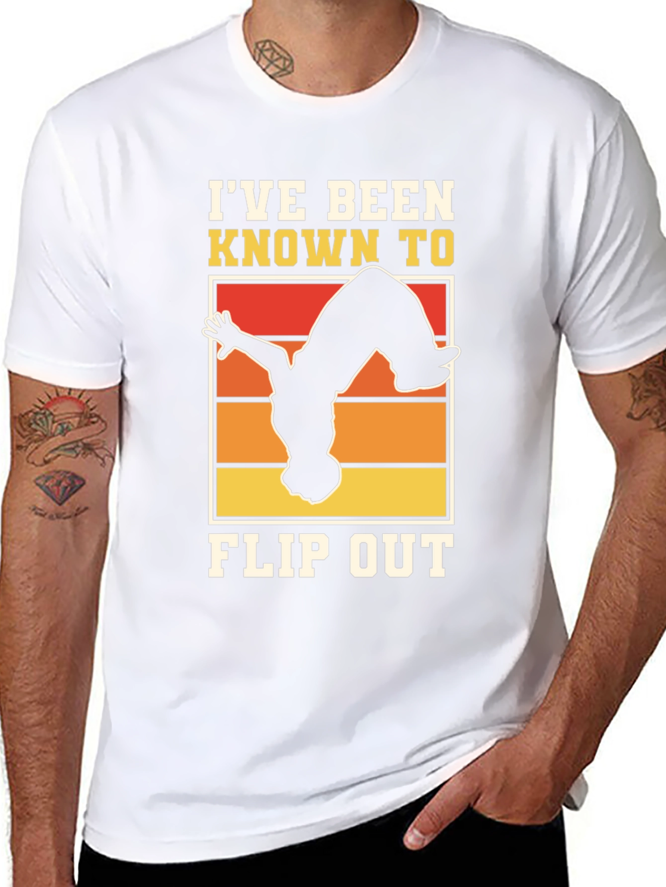Flip Out Graphic T-Shirt