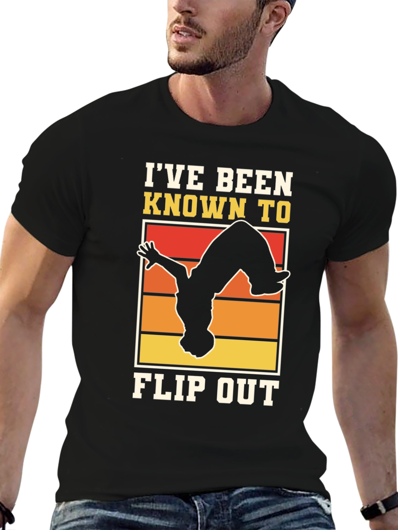 Flip Out Graphic T-Shirt