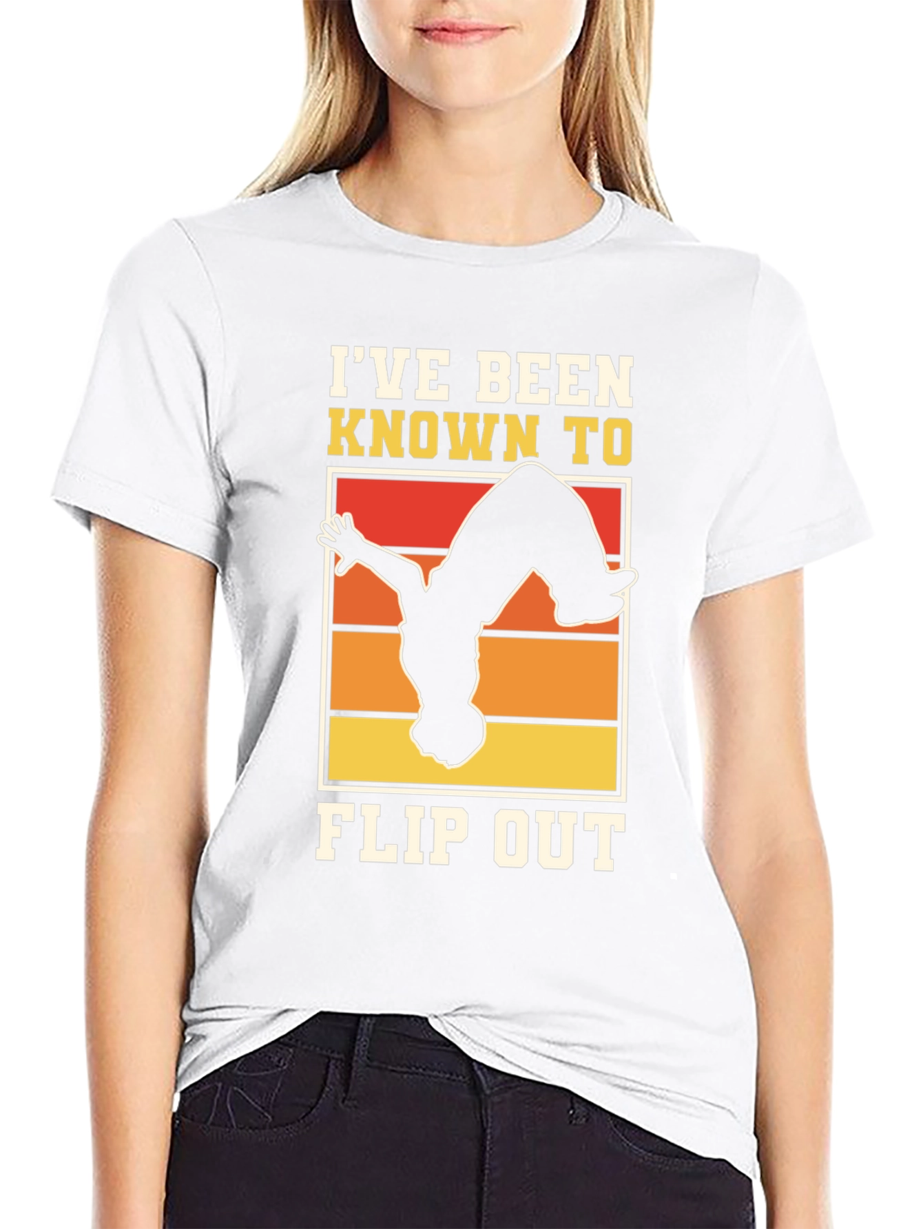Flip Out Graphic T-Shirt