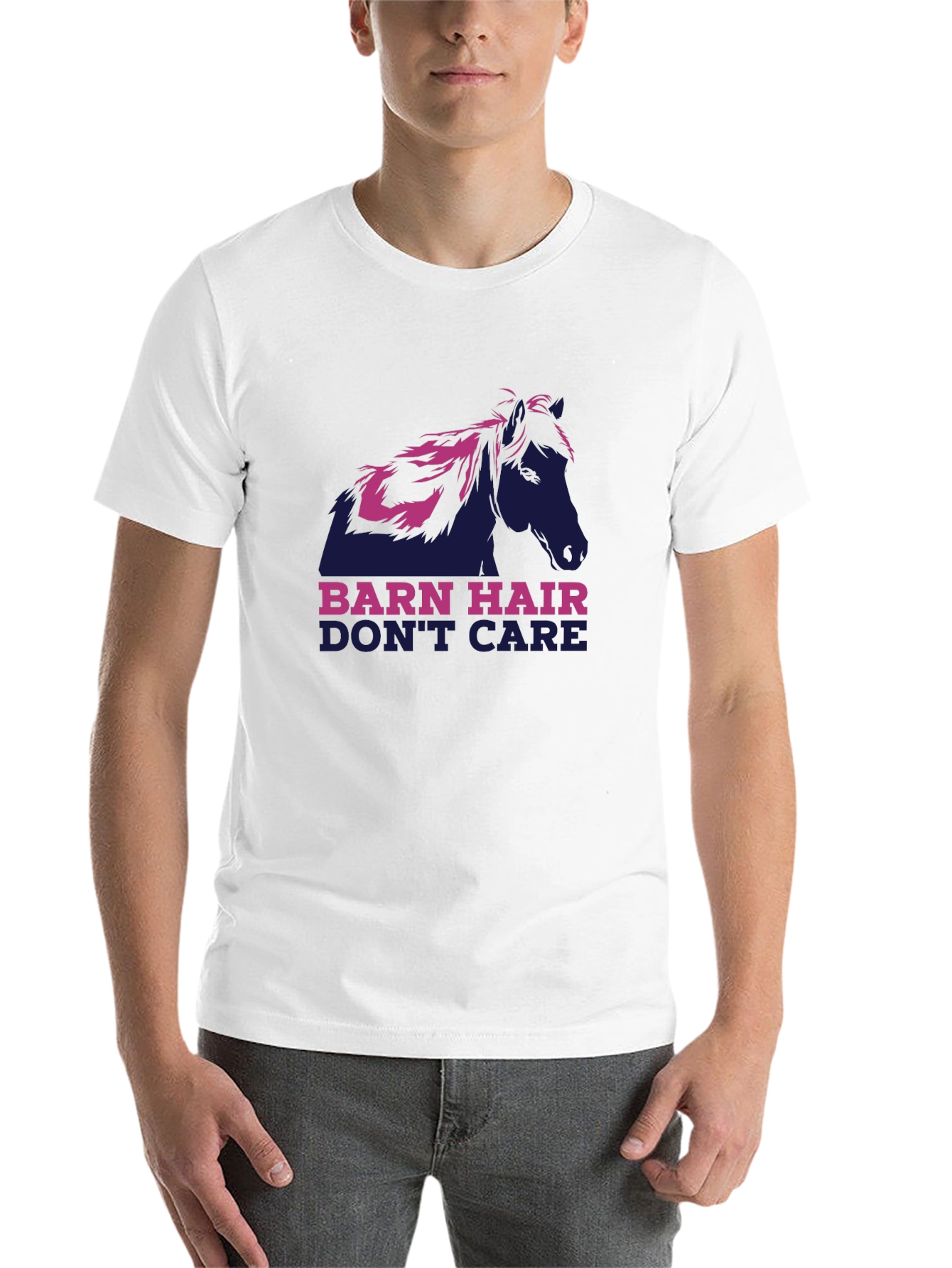 Barn Hair Dont Care Graphic T-Shirt